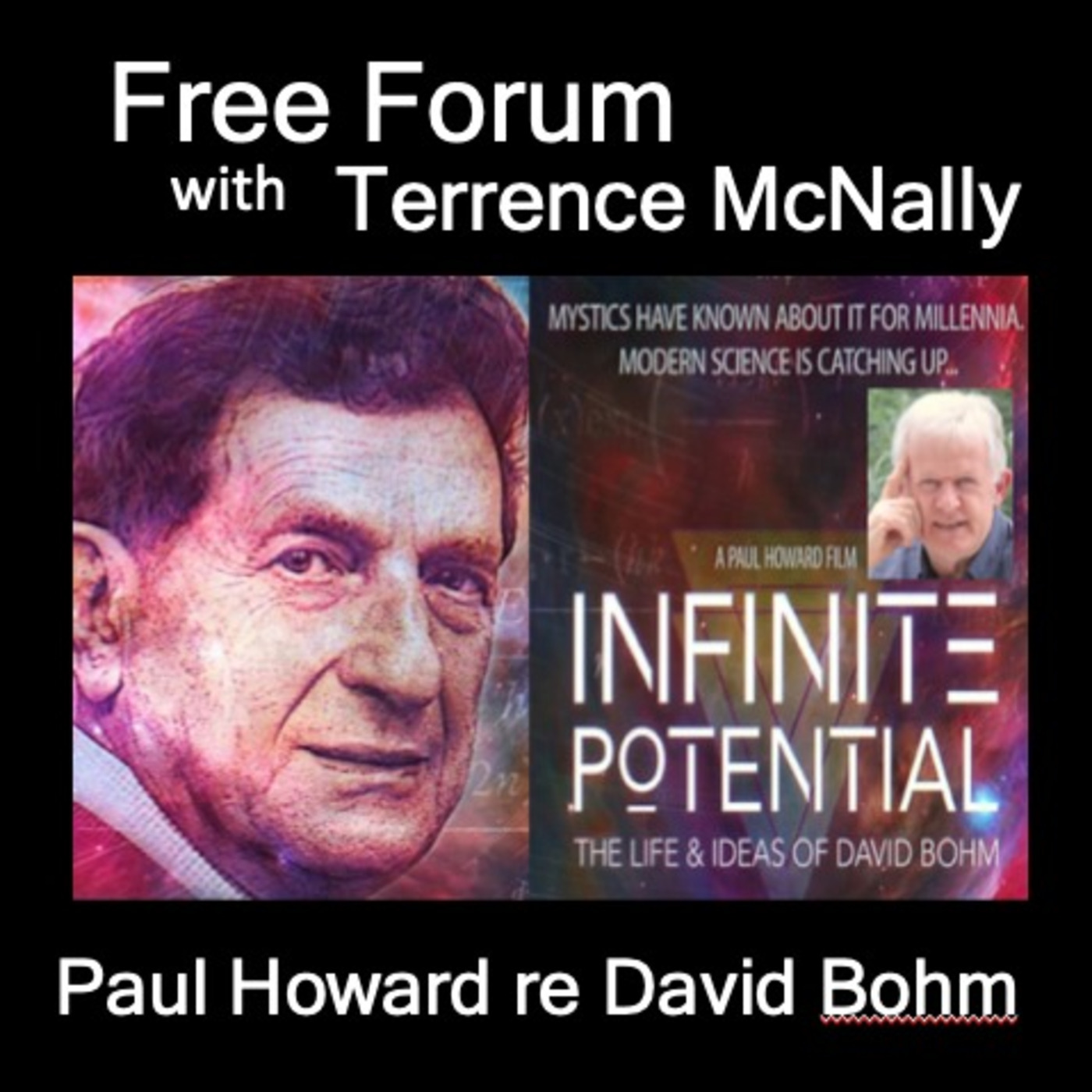 PAUL HOWARD, director, INFINITE POTENTIAL: Life & Ideas of DAVID BOHM