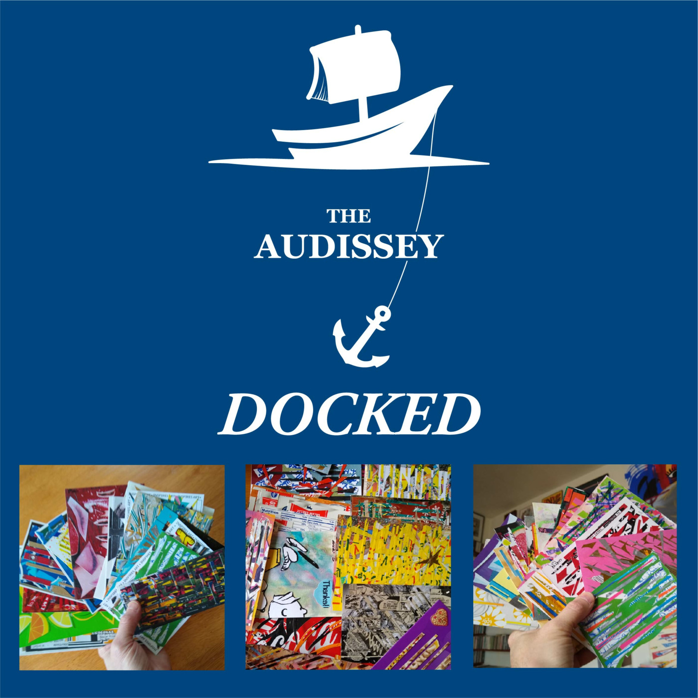 DOCKED E3: Curbside | Masks | Collage Postcards