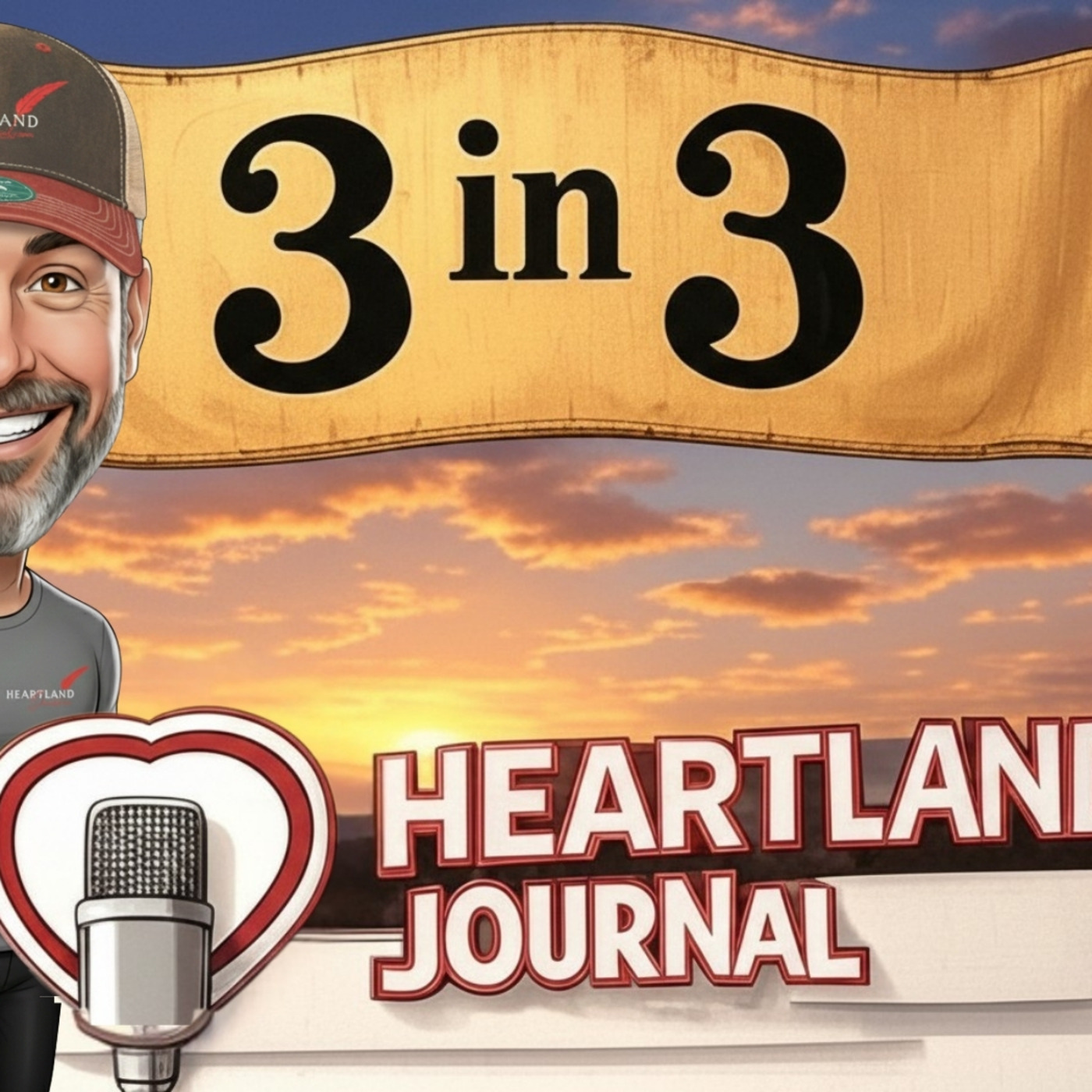 Episode 1: 3 in 3: Three top news stories of the week they didn't tell Vol. XXIX episode artwork