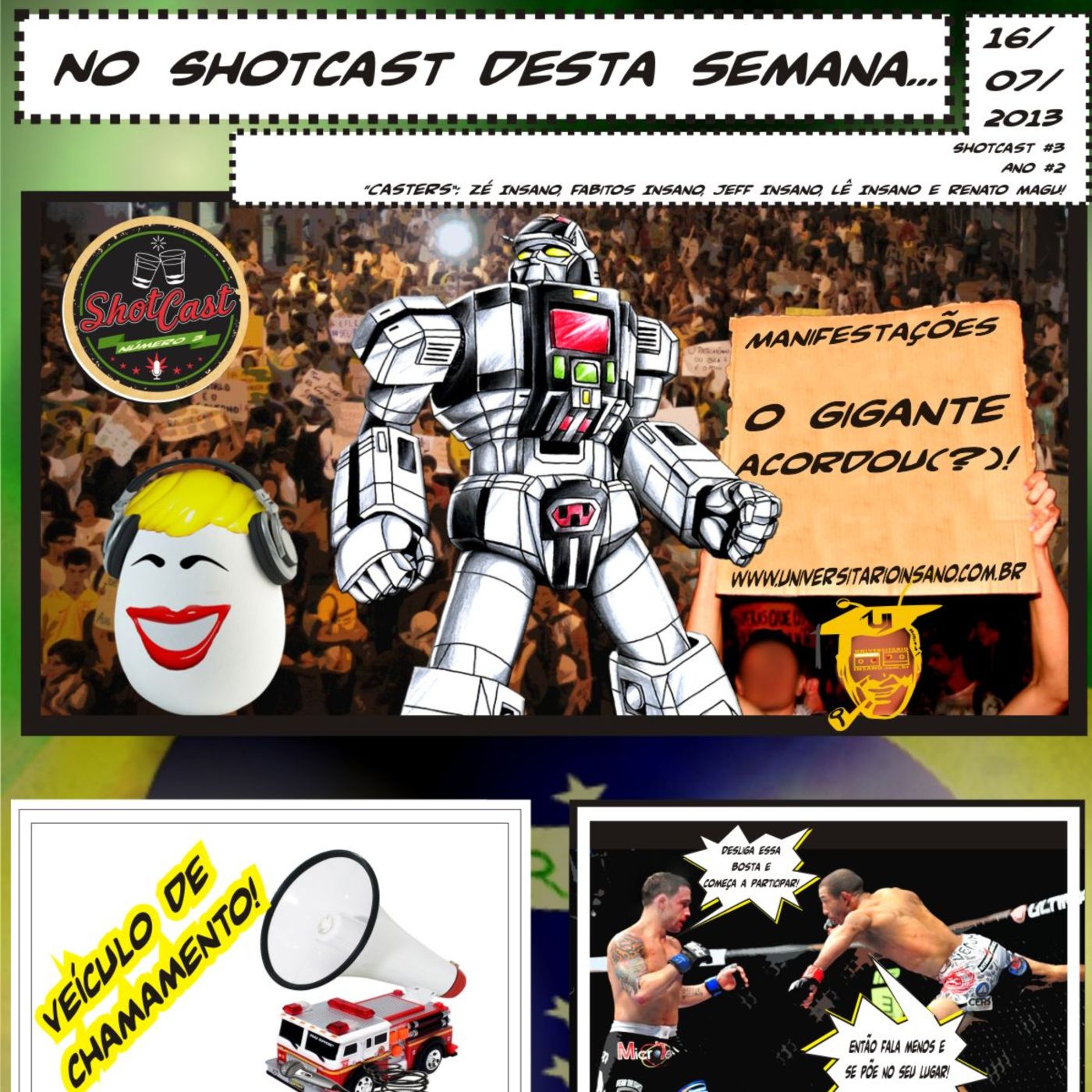 Shotcast #03 - Manifestações Populares episode artwork