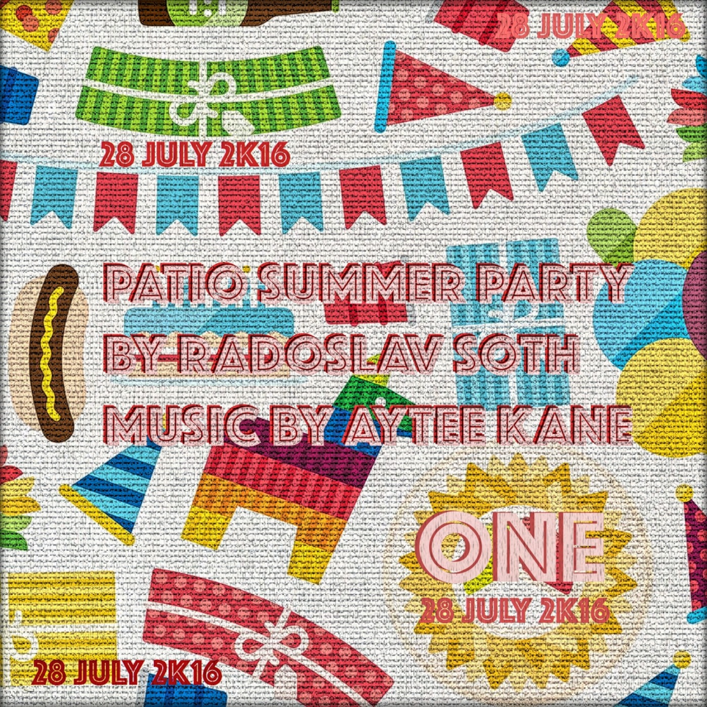 Aytee Kane - ROOF 28 july 2K16 Patio Summer Party live part1