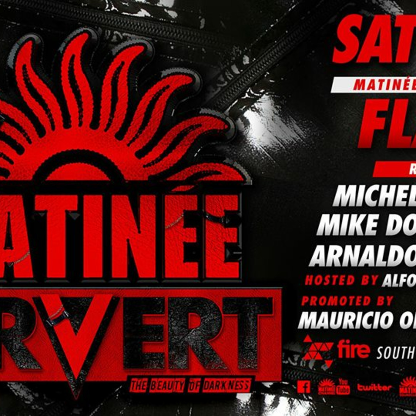 MATINEE PERVERT - SATURDAY 1ST NOVEMBER Feat GLAUBER OLIVEIRA