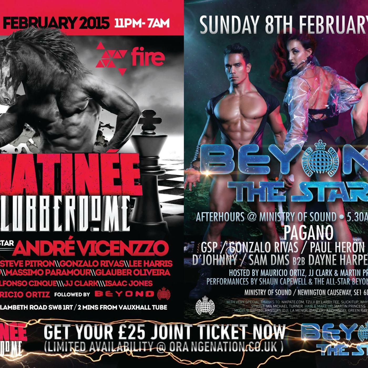 ANDRE VICENZZO FOR MATINEE KLUBBERDOME 7.02.2015
