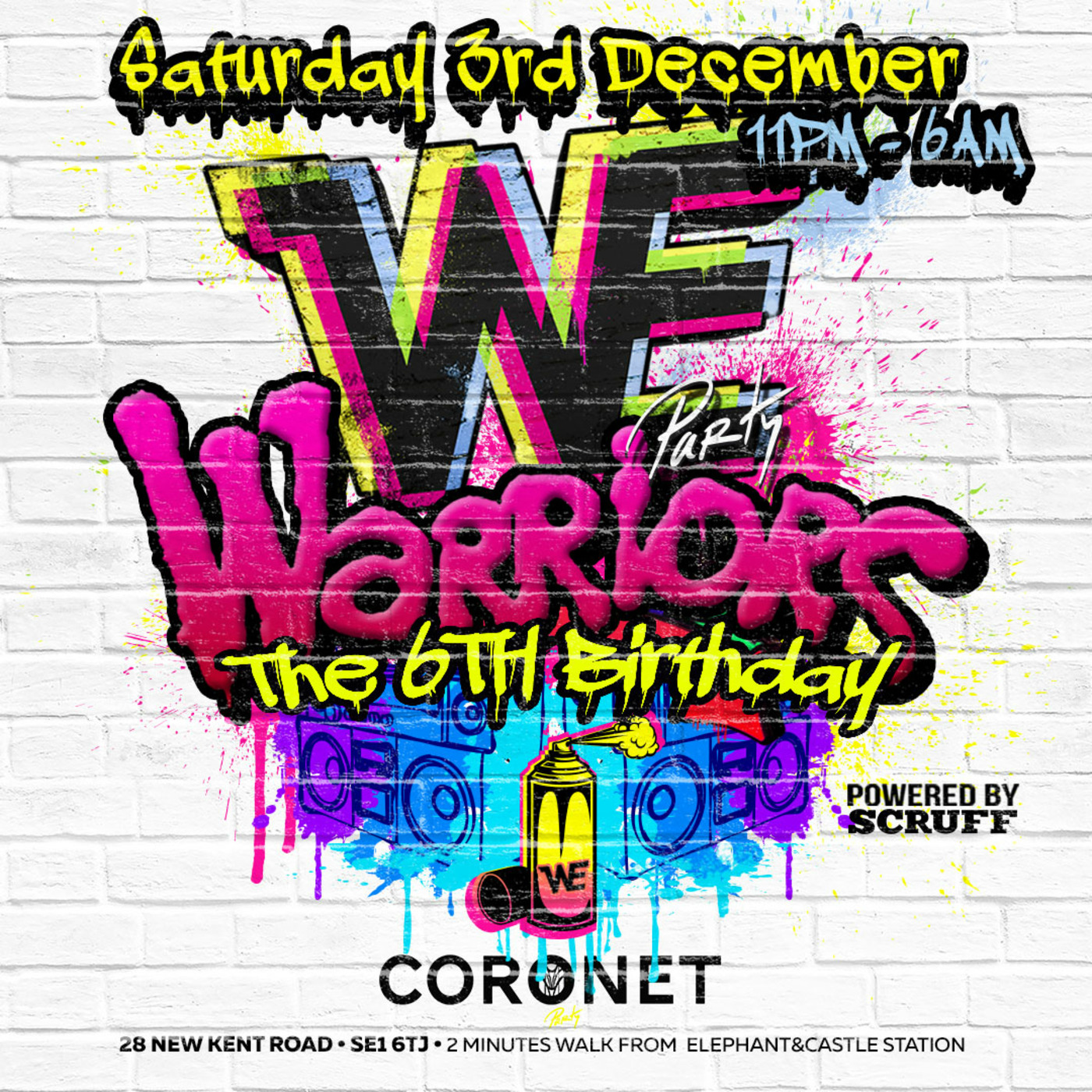 WE WARRIORS - ROOM 2 THE GET DOWN with SIMON BLANN