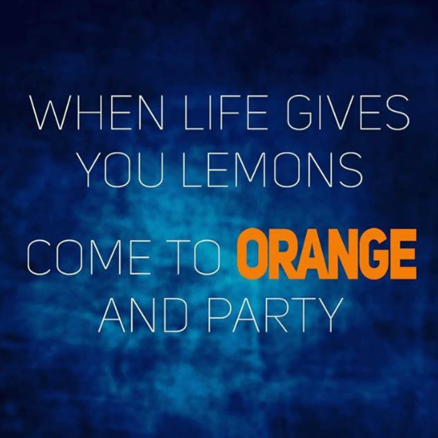 ORANGE - MISWHITE IN THE MIX