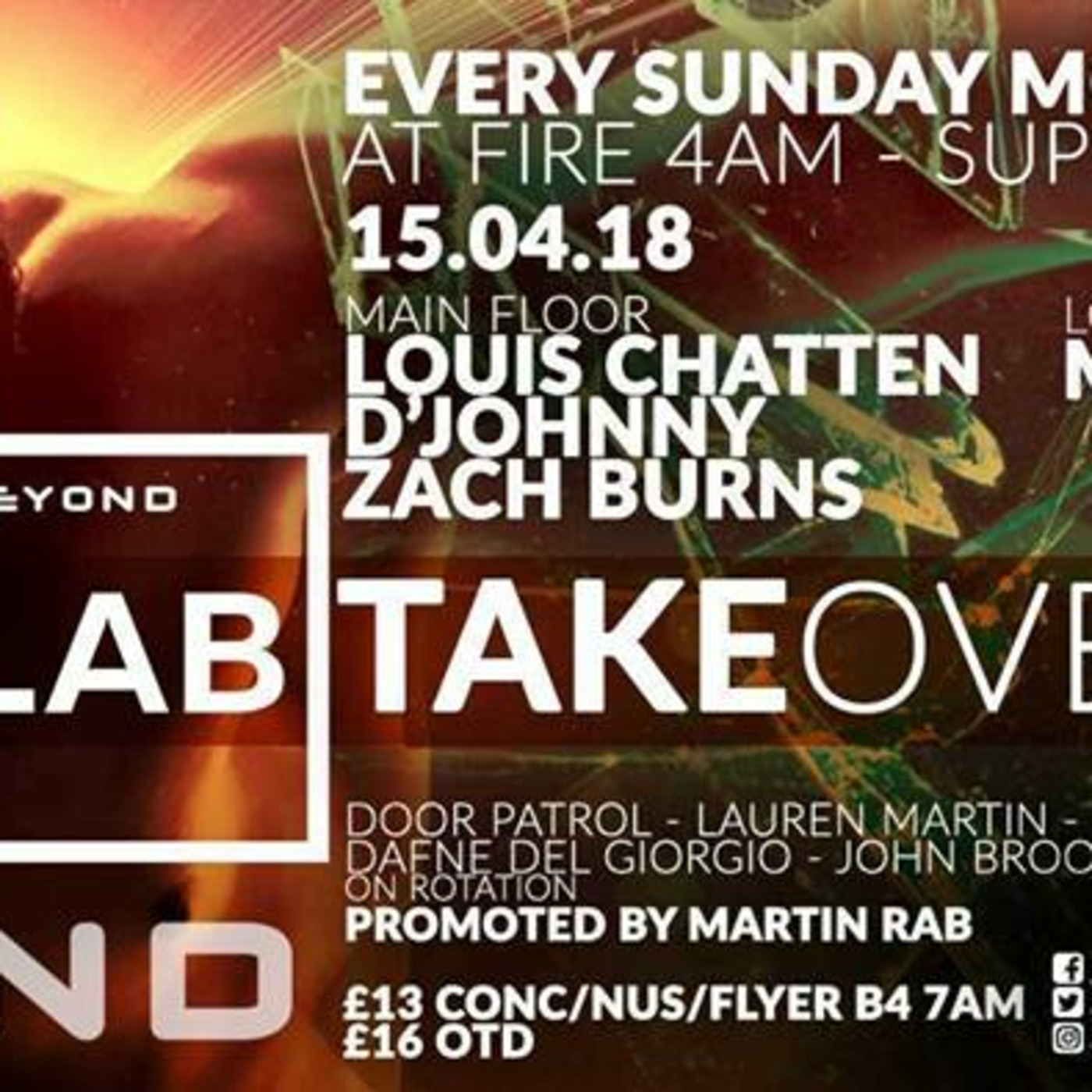 D'Johnny & Zach Burns - LAB Main Room Takeover (April 2018)