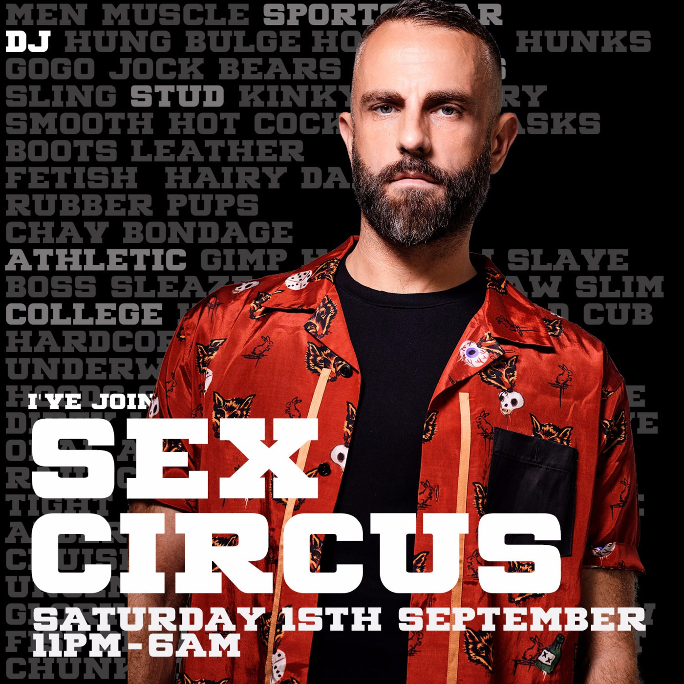 SEXCIRCUS presents TOM STEPHAN in THE MAIN ROOM