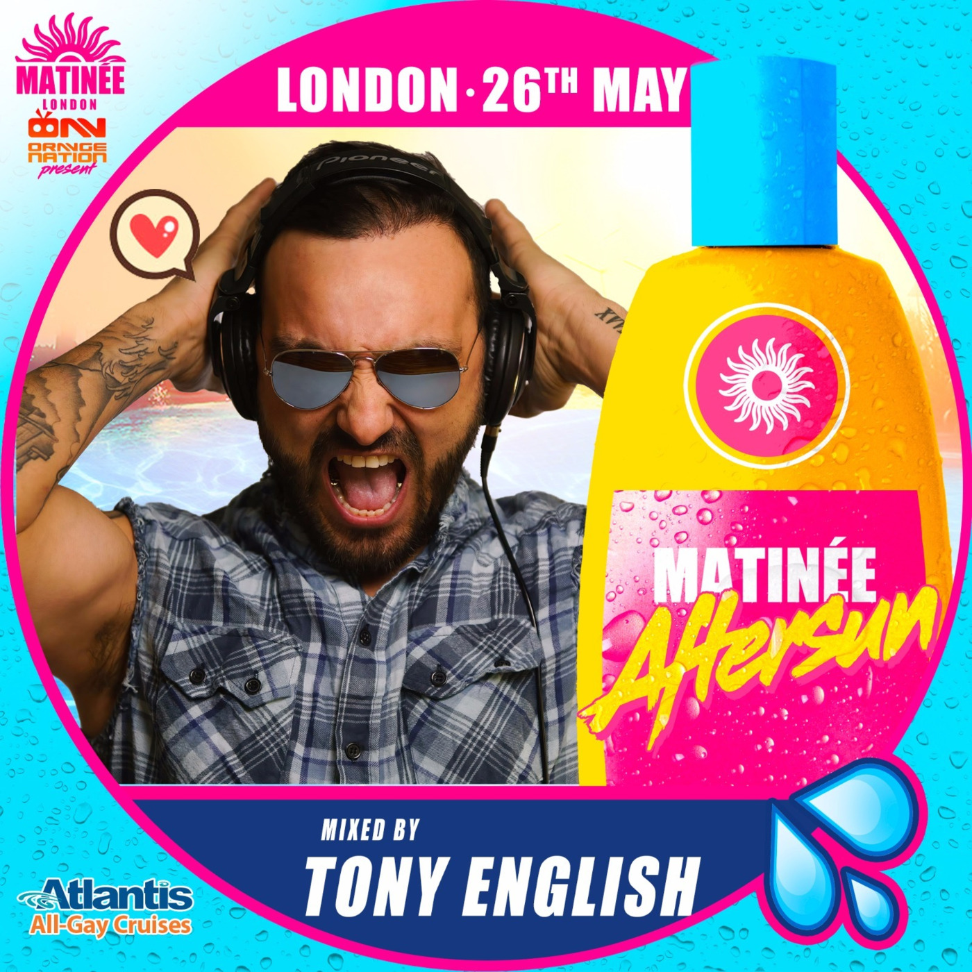 TONY ENGLISH - LIVE from MATINEE AFTERSUN (May 2019)