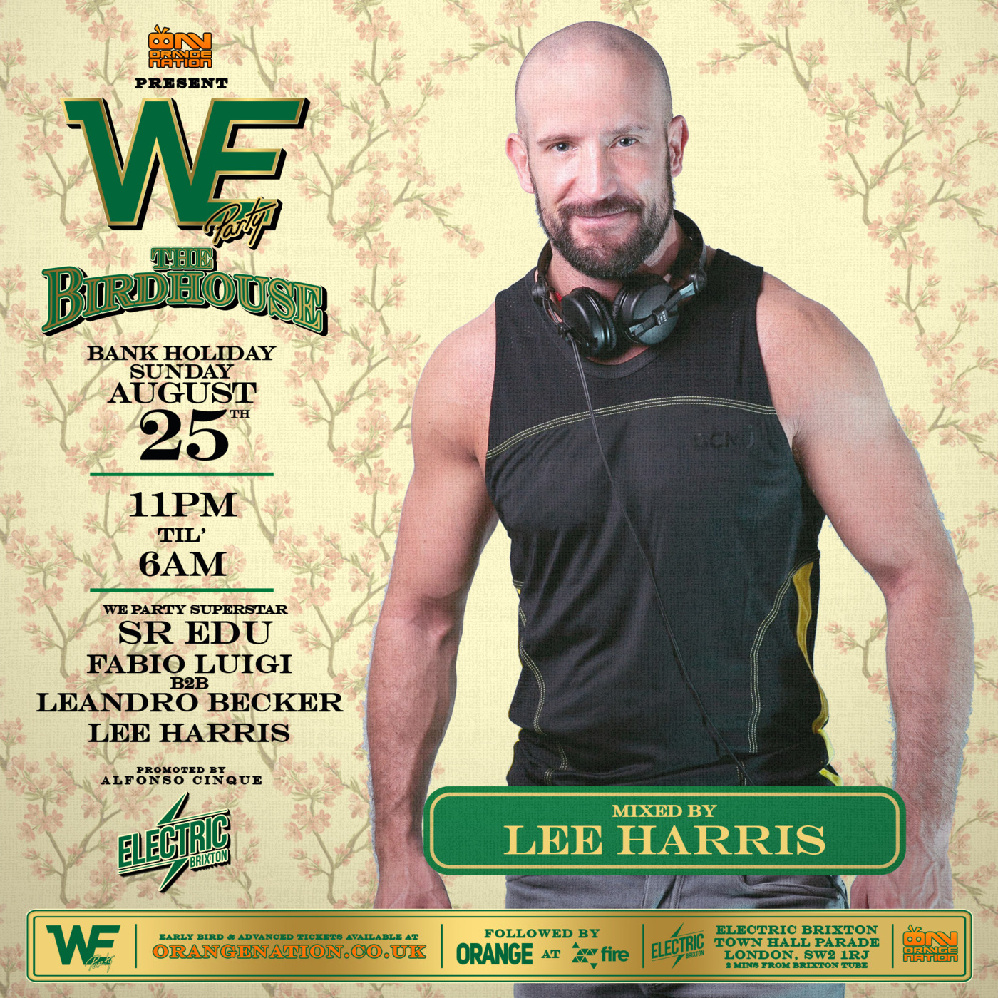 LEE HARRIS - WE PARTY - The Birdhouse (August 2019)
