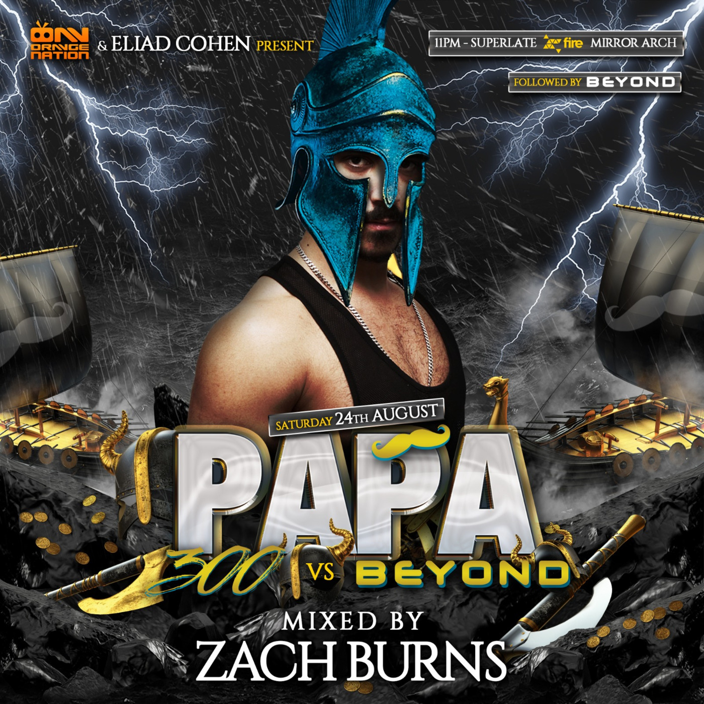 ZACH BURNS - PAPA 300 vs BEYOND Promo (Aug 2019)