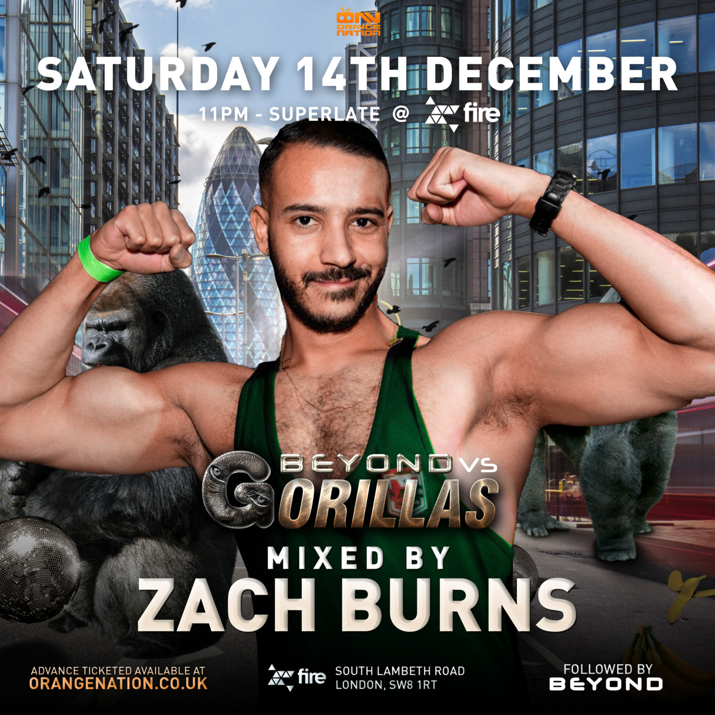 DJ ZACH BURNS - GORILLAS vs BEYOND Promo Mix (Nov 2019)