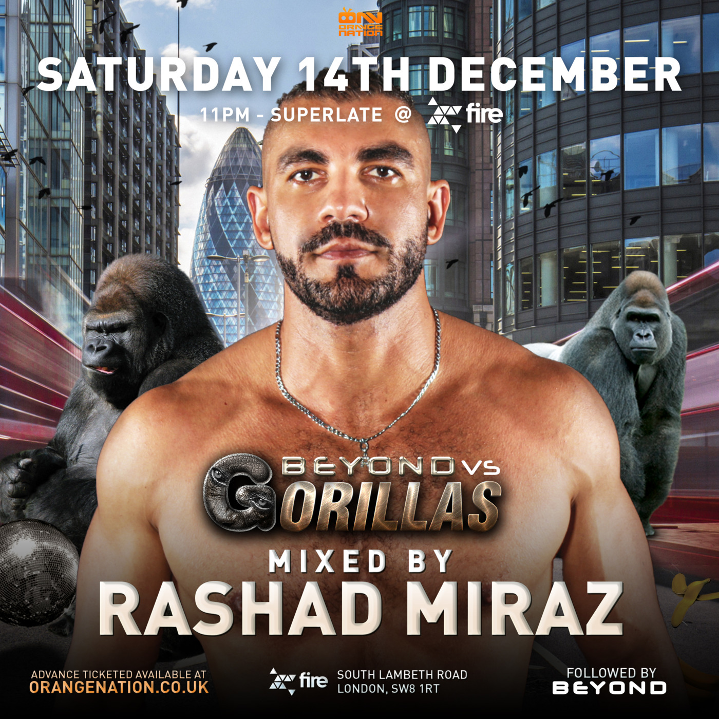 RASHAD MIRAZ - GORILLAS vs BEYOND Promo Mix (Dec 2019)