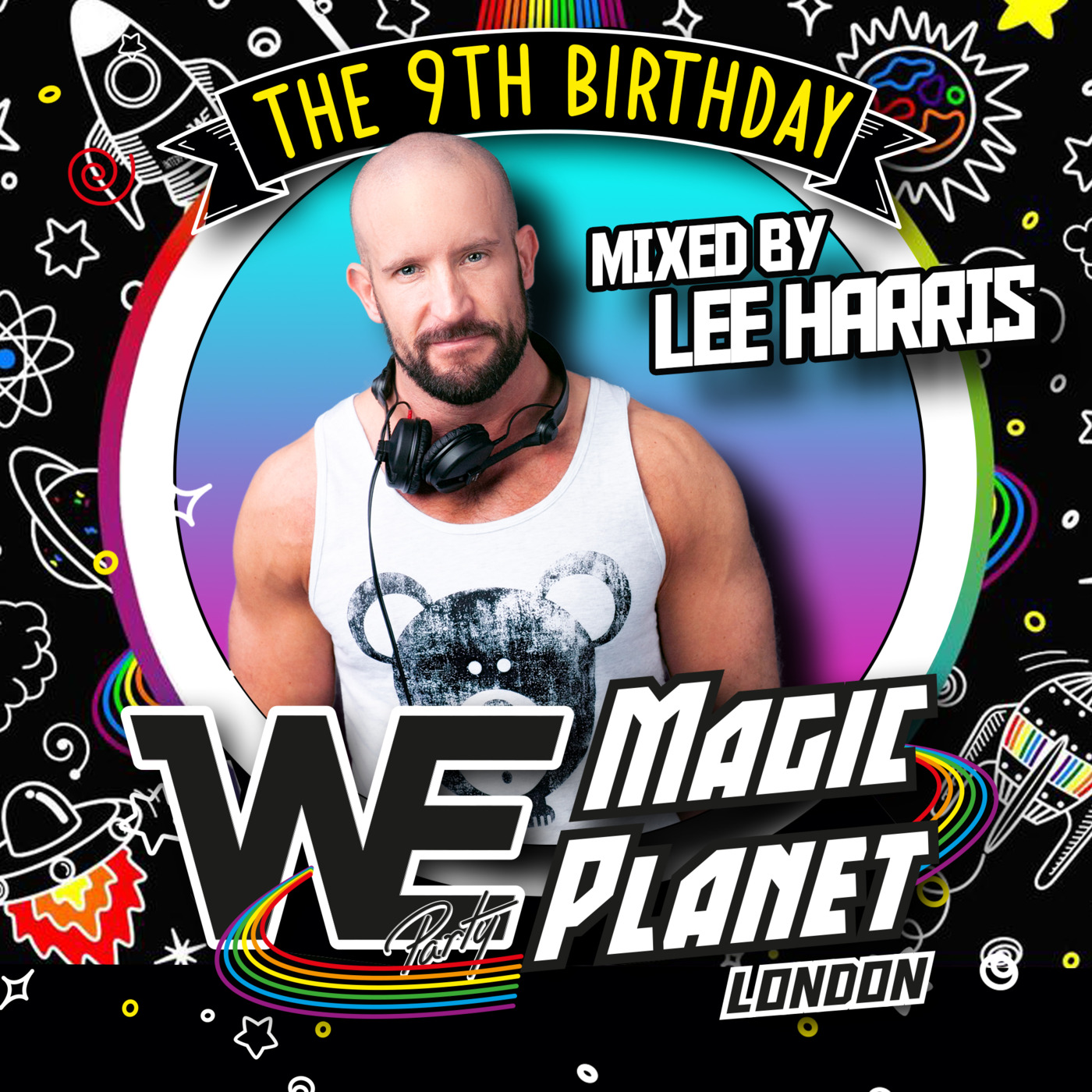 Lee Harris - WE Party Magic Planet Promo Mix