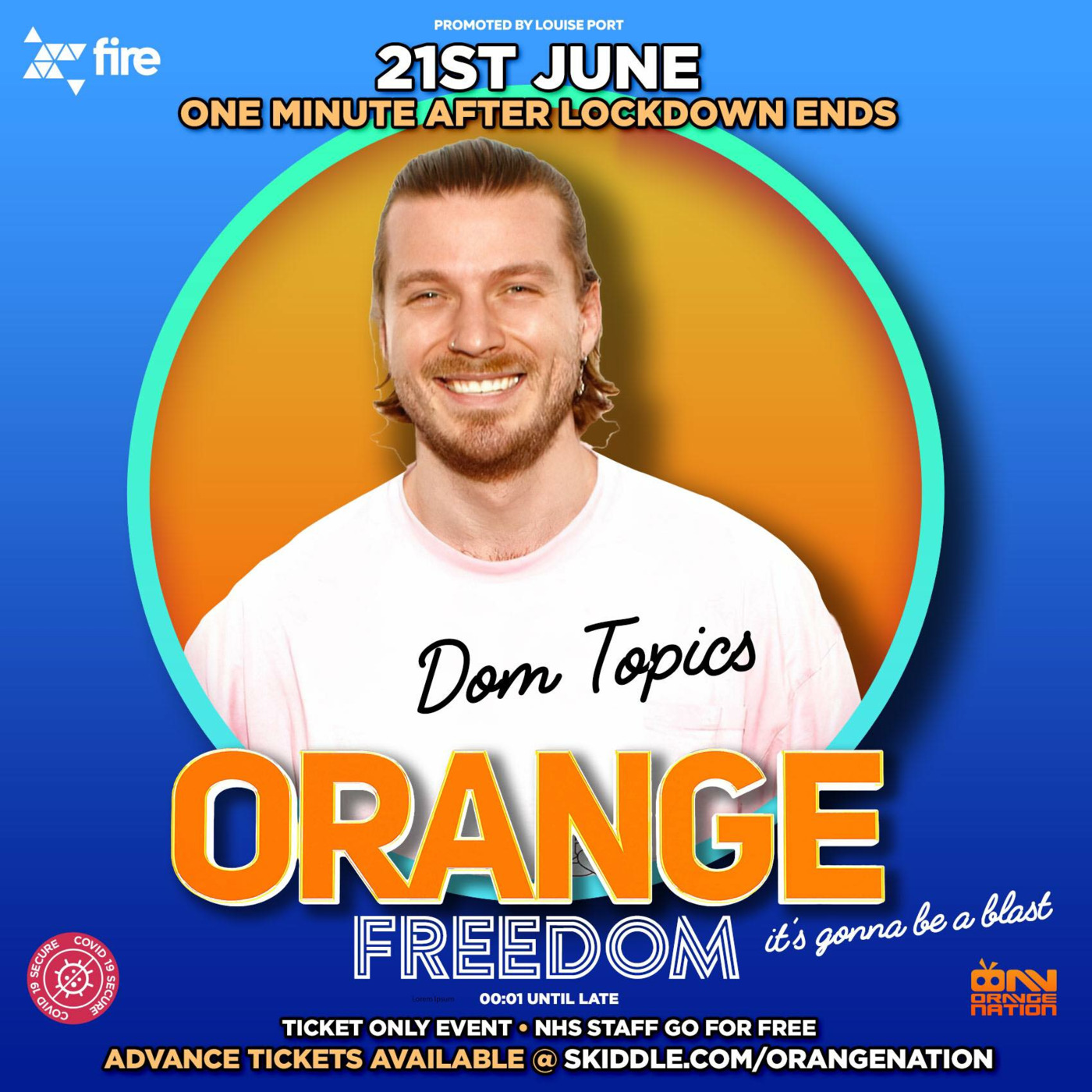 Orange: Orange Freedom Dom Topics May 21