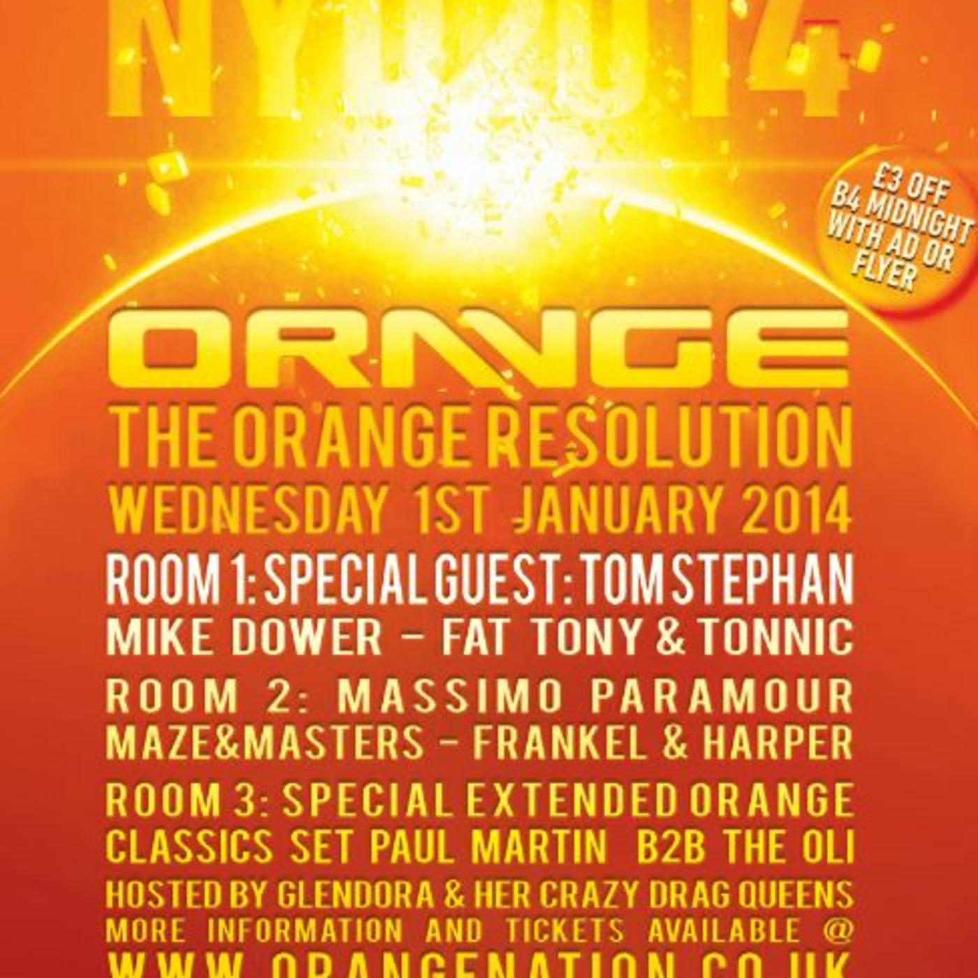 NYD - THE ORANGE RESOLUTION by THE OLI