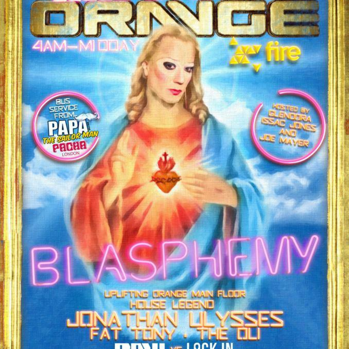 ORANGE BLASPHEMY WITH SPECIAL GUEST JONATHAN ULYSSES
