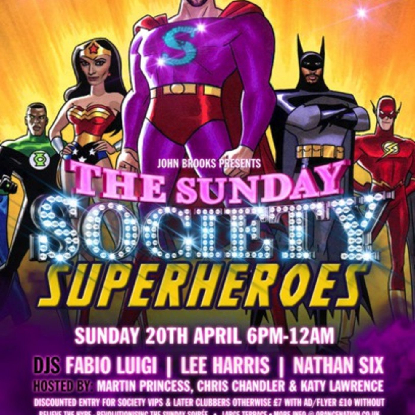 SOCIETY SUPERHEROES Feat FABIO LUIGI