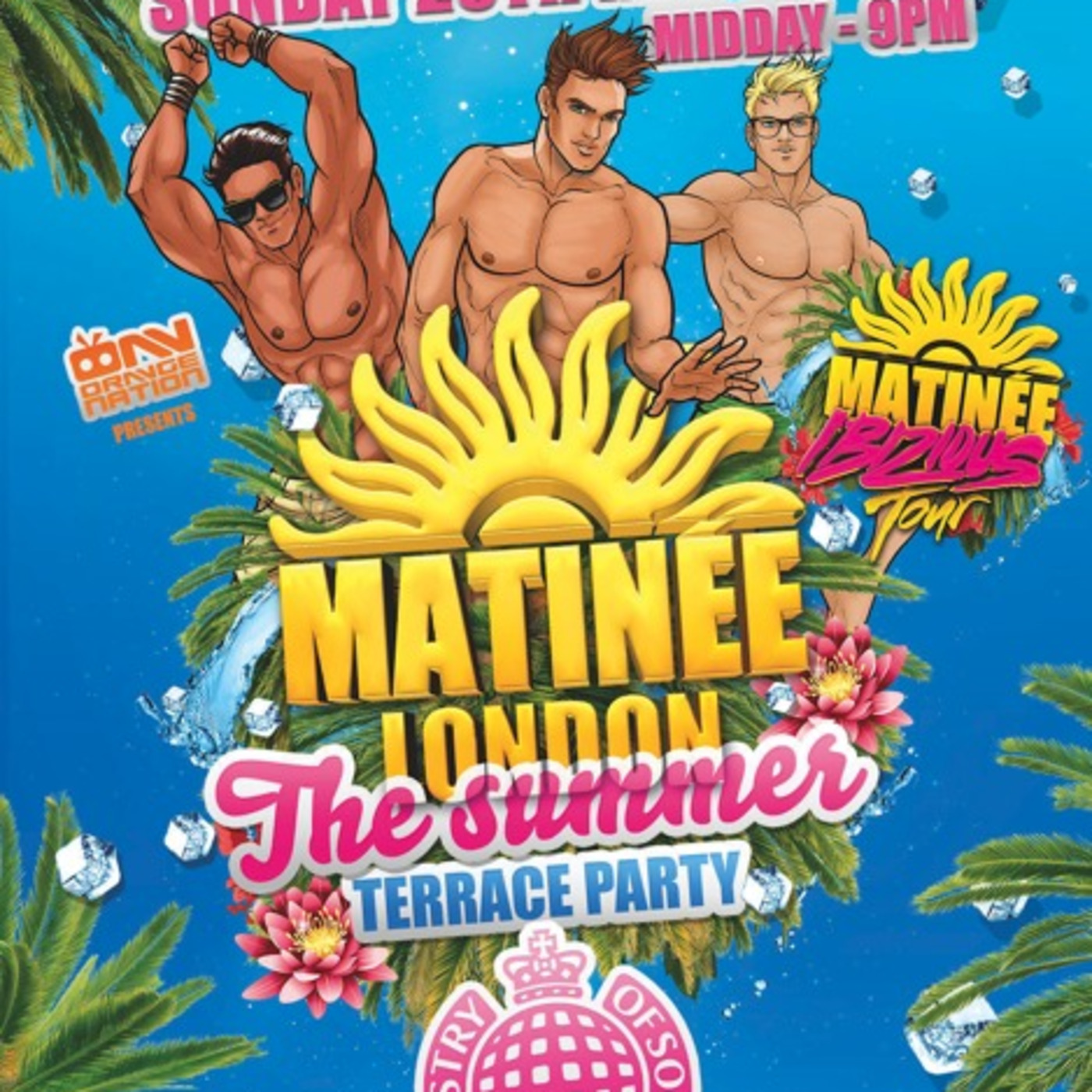 MATINEE SUMMER TERRACE PARTY Feat FABIO LUIGI