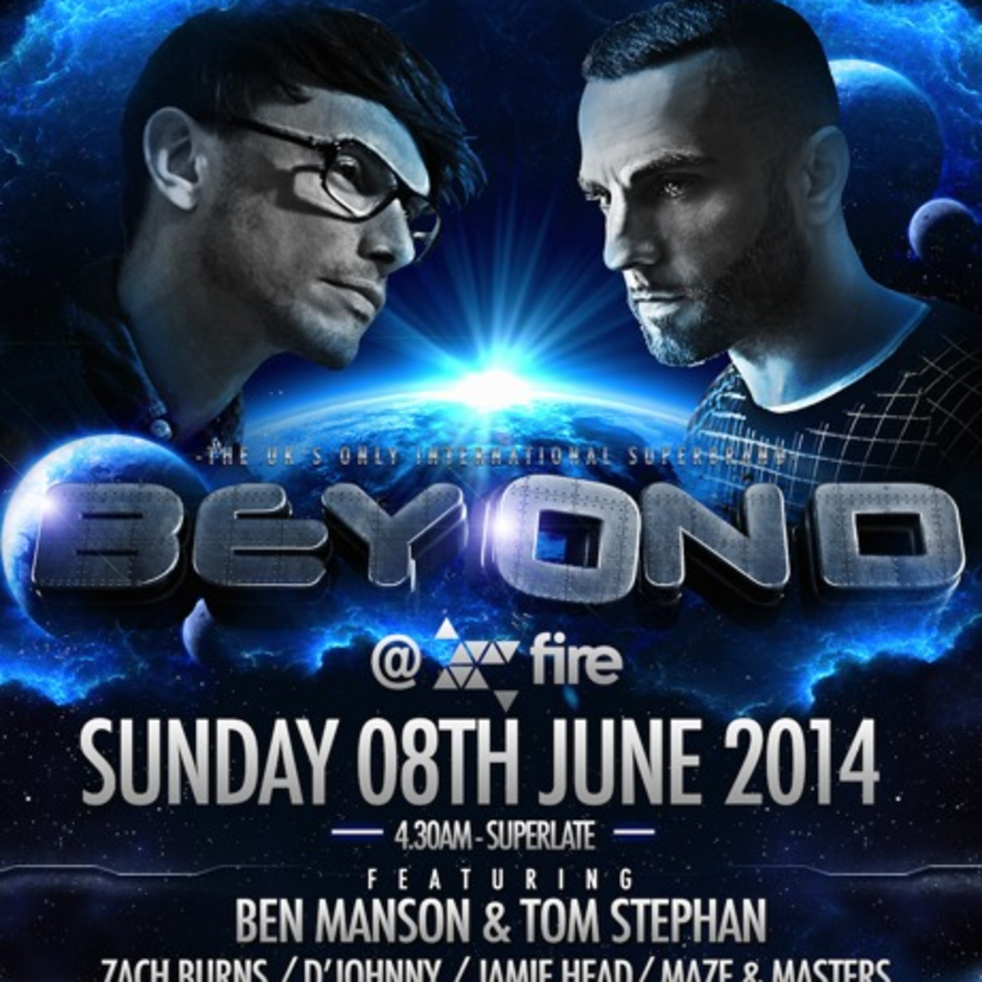 BEYOND OFFICIAL MOVE TO FIRE Feat BEN MANSON & TOM STEPHAN
