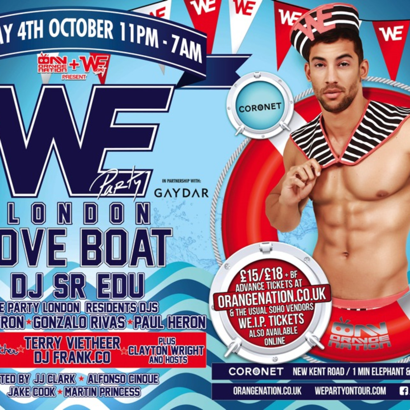 WE PARTY LOVEBOAT: PAUL HERON