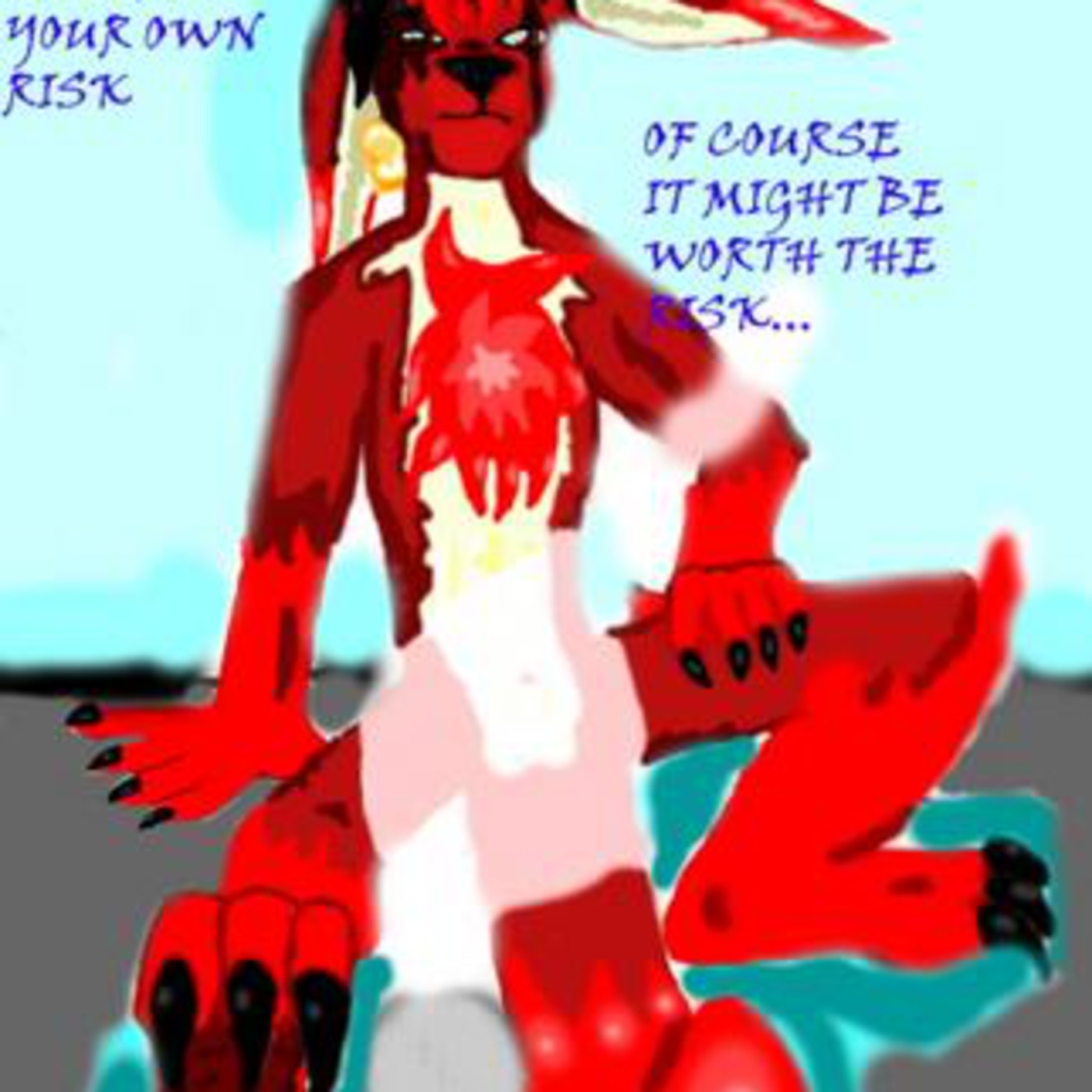 Kangaroo Crossing #6. ART WARS episode 1: to yiff or not to yiff episode artwork