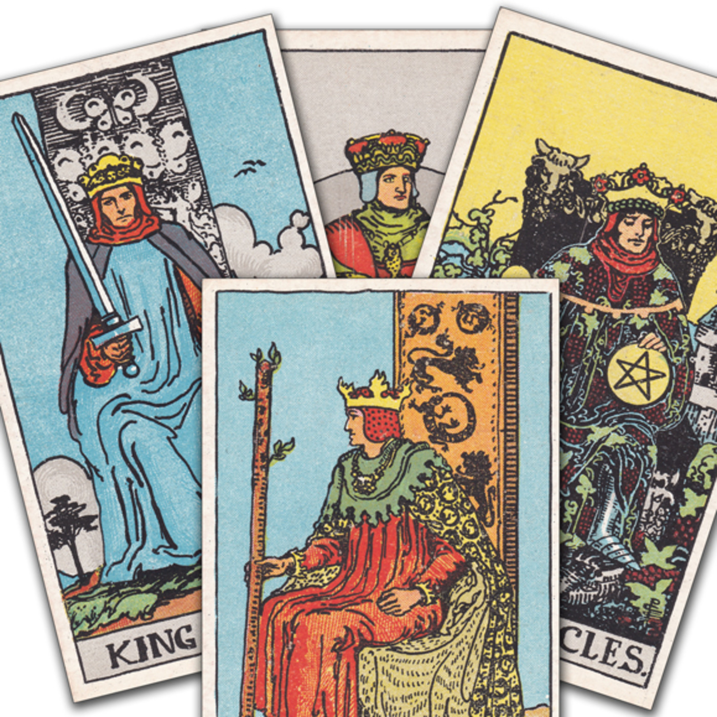 How to make sense of Court Cards (kings) beyond the ”traditional tarot meanings”
