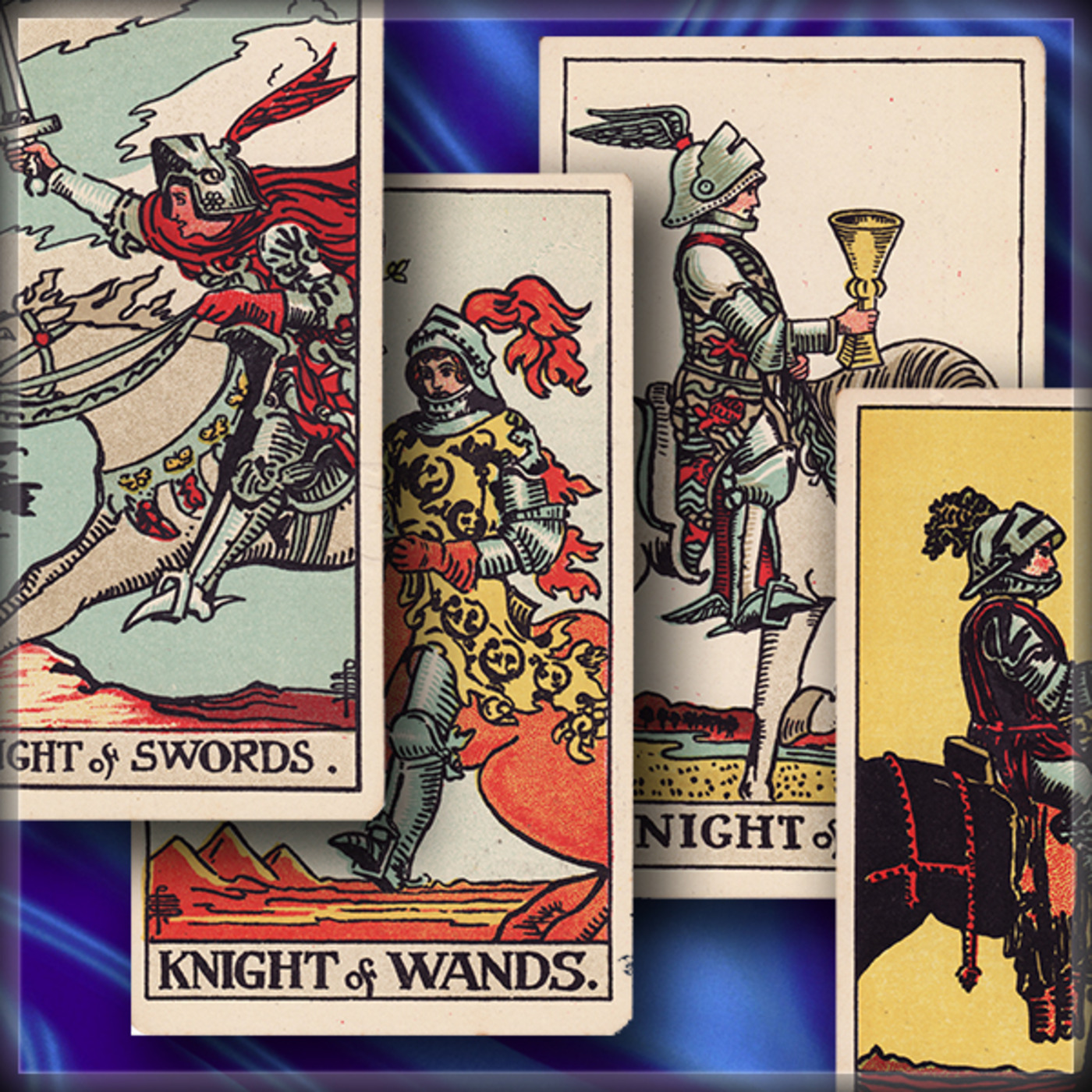 Double episode. Tarot court cards series: Knights