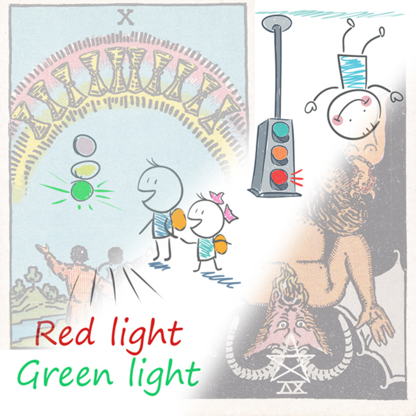 Red light / Green light: Tarot reversals made easy