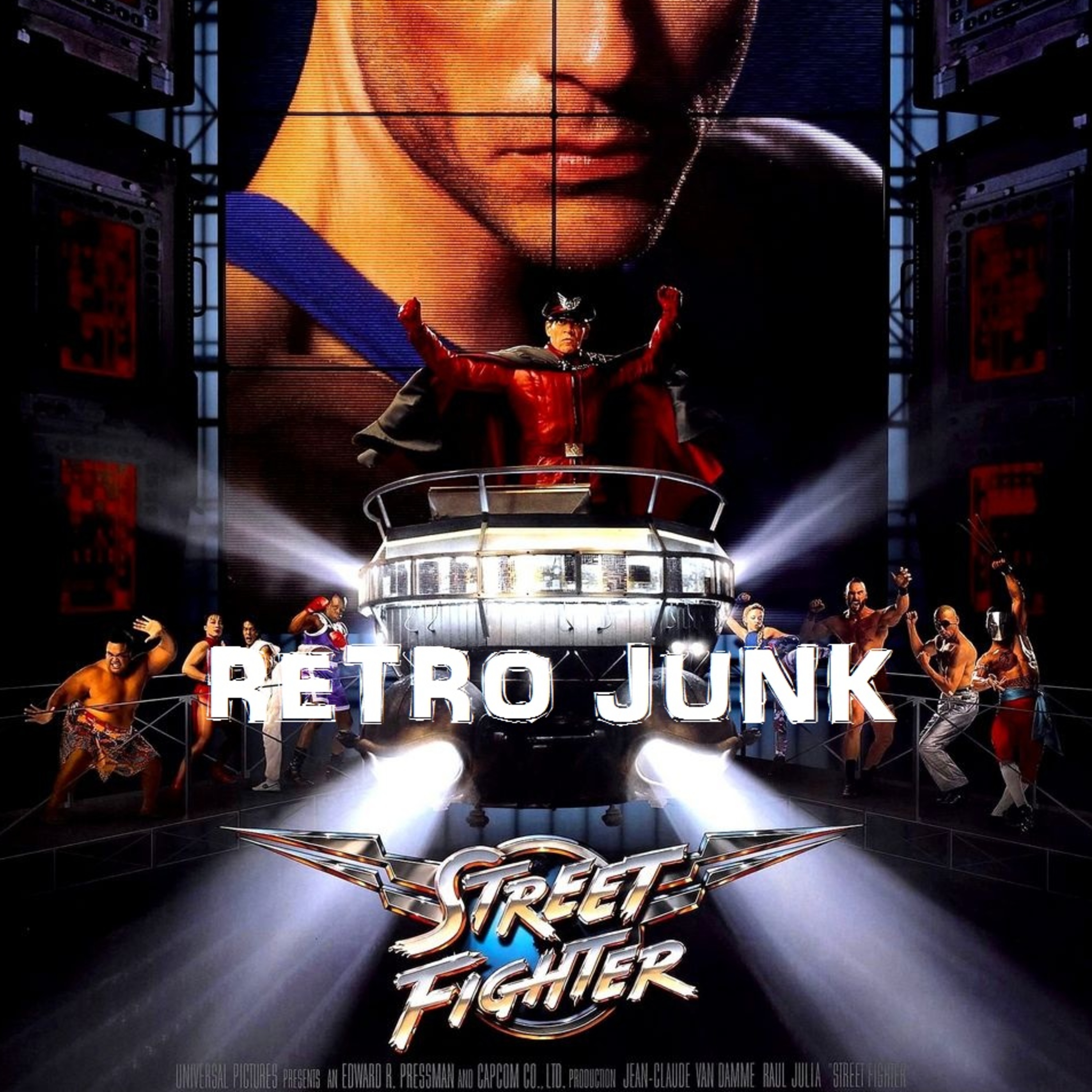 RetroJunk; Street Fighter episode artwork