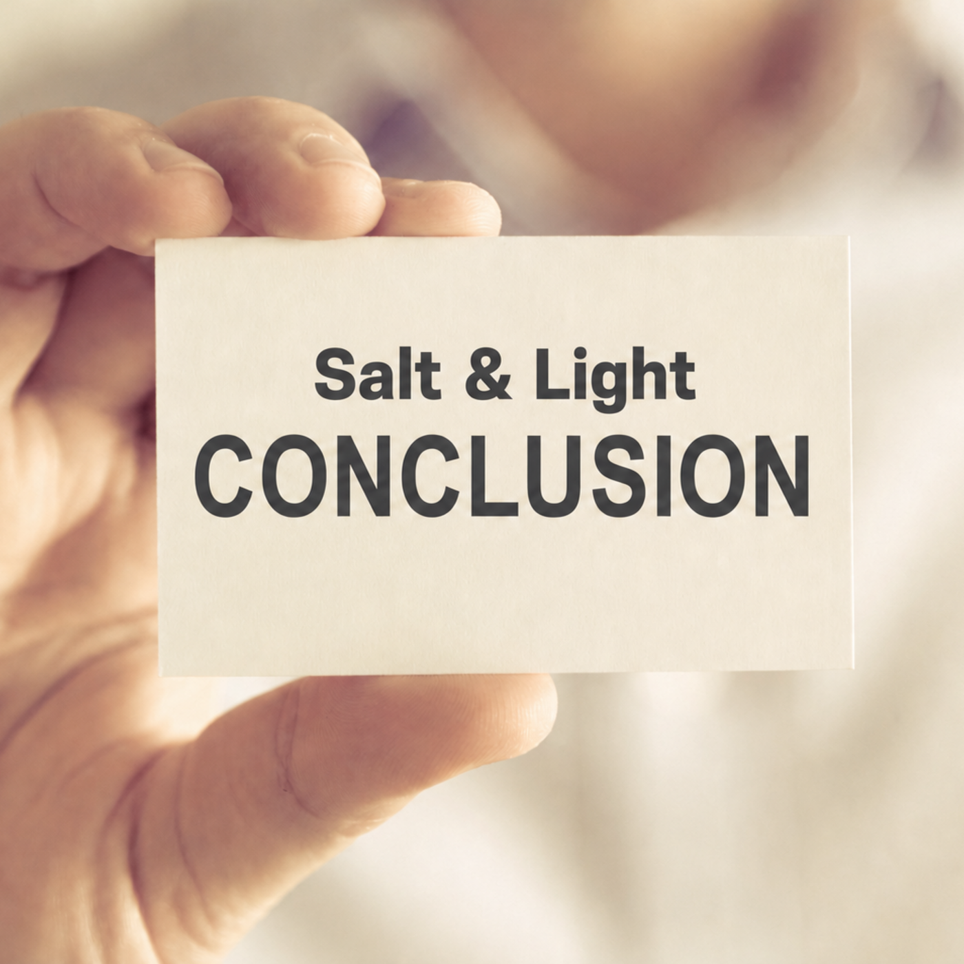 Episode 974: Ep 974: Chapel "Salt & Light" Conclustion - Lesson 12of12 (Remembering the Holy Spirit) episode artwork