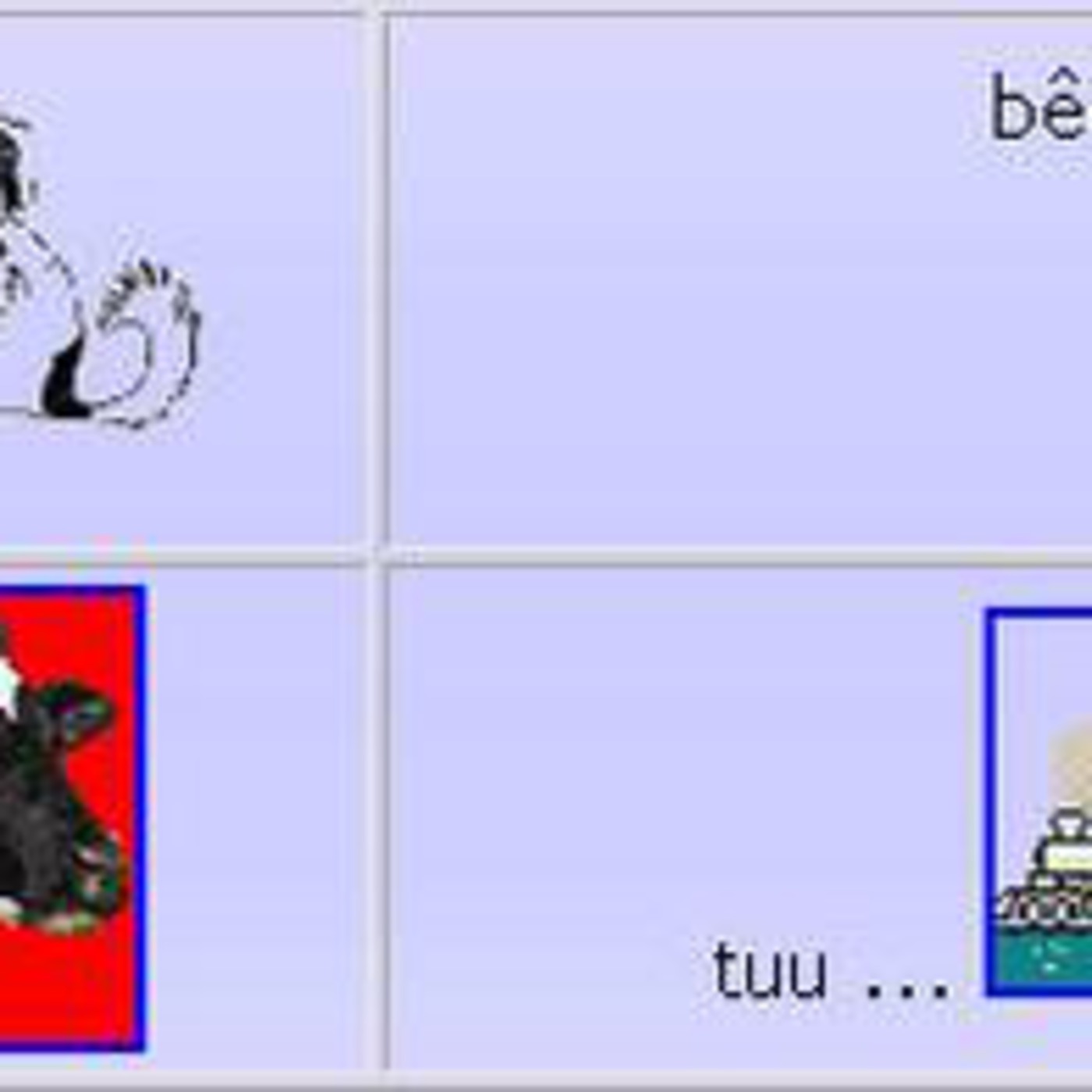 Tâche audio: CRIS  - ONOMATOPÉES