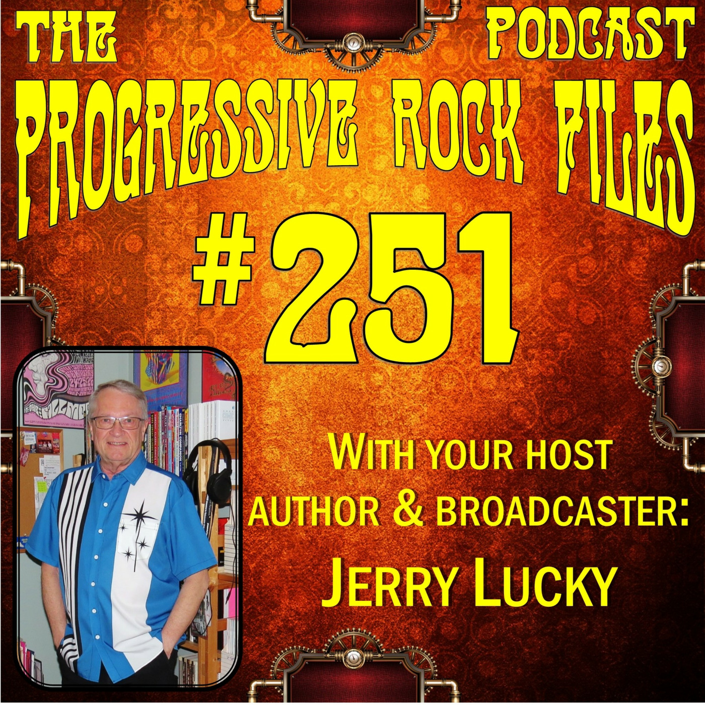 Episode 251: The Progressive Rock Files #251 episode artwork