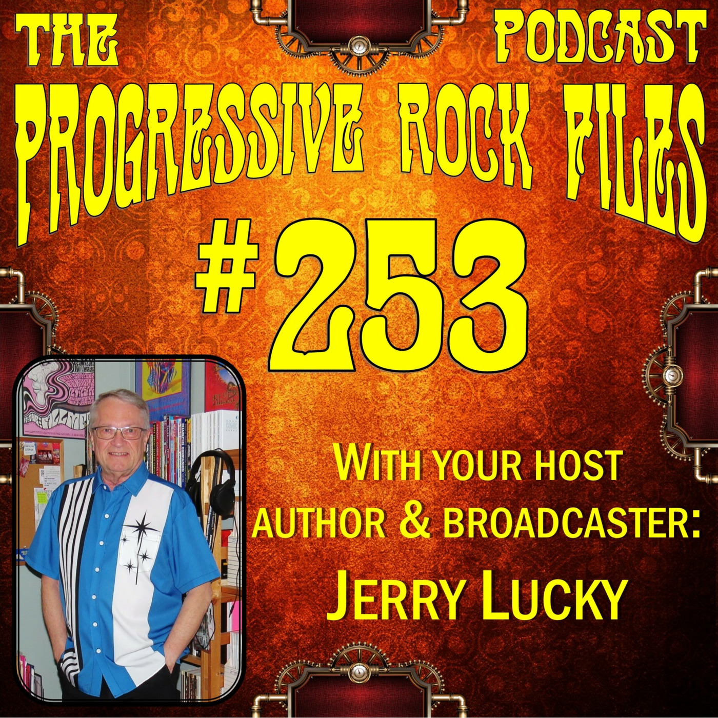 Episode 253: The Progressive Rock Files #253 episode artwork
