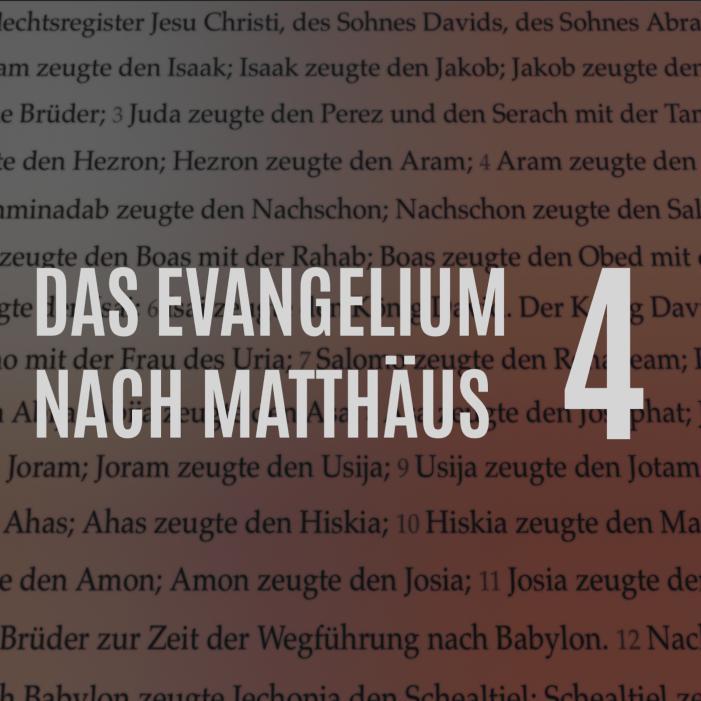 DZW, Ep. 130: Matthäus Kap. 4 - Übersicht übers ganze Buch (Versuchung, Alice Cooper, Hillsong) episode artwork