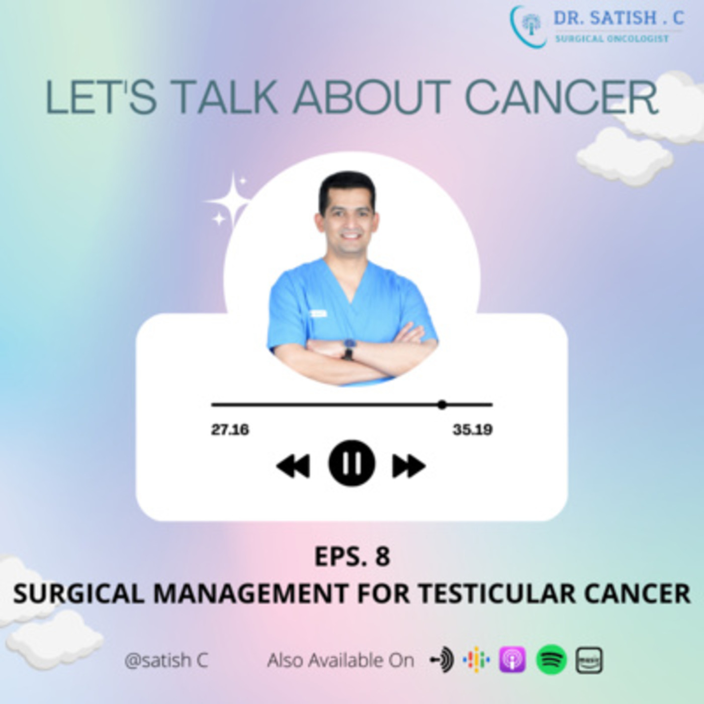 Let\'s Talk about cancer by Dr Satish C