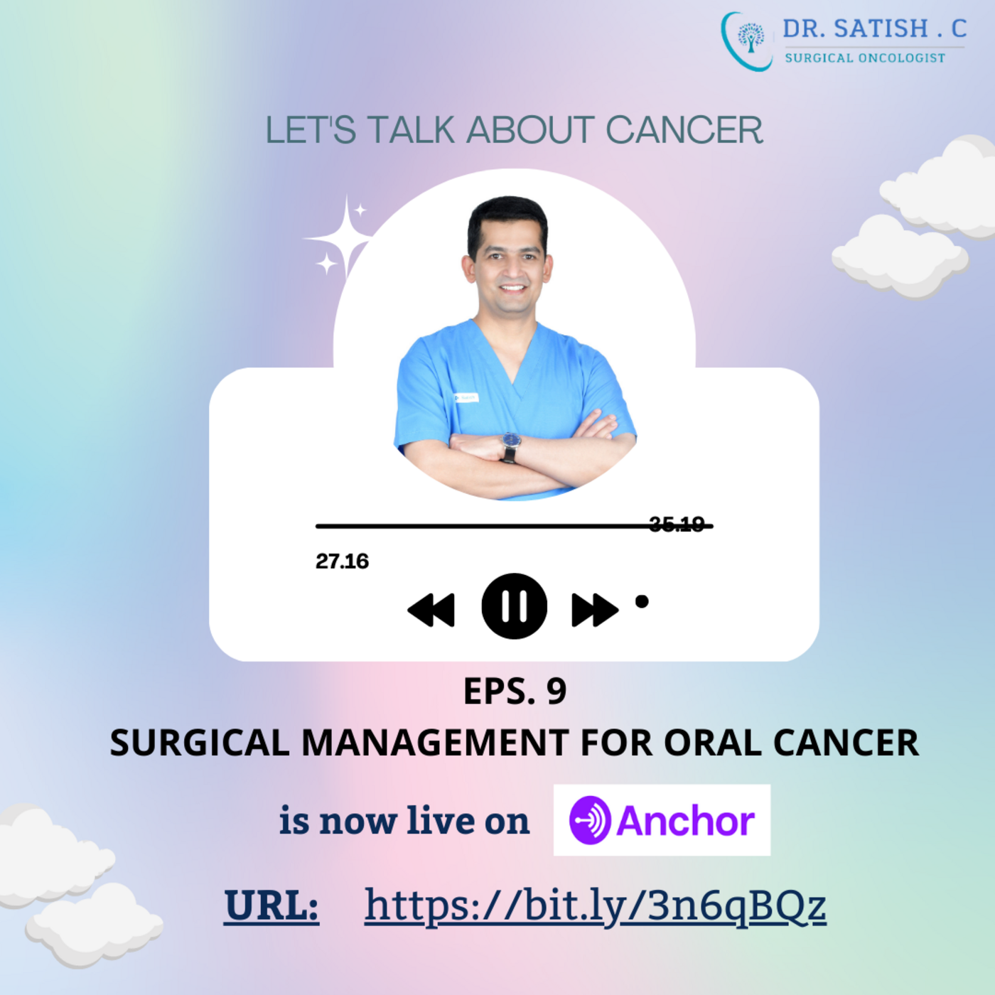 Let\'s Talk about cancer by Dr Satish C