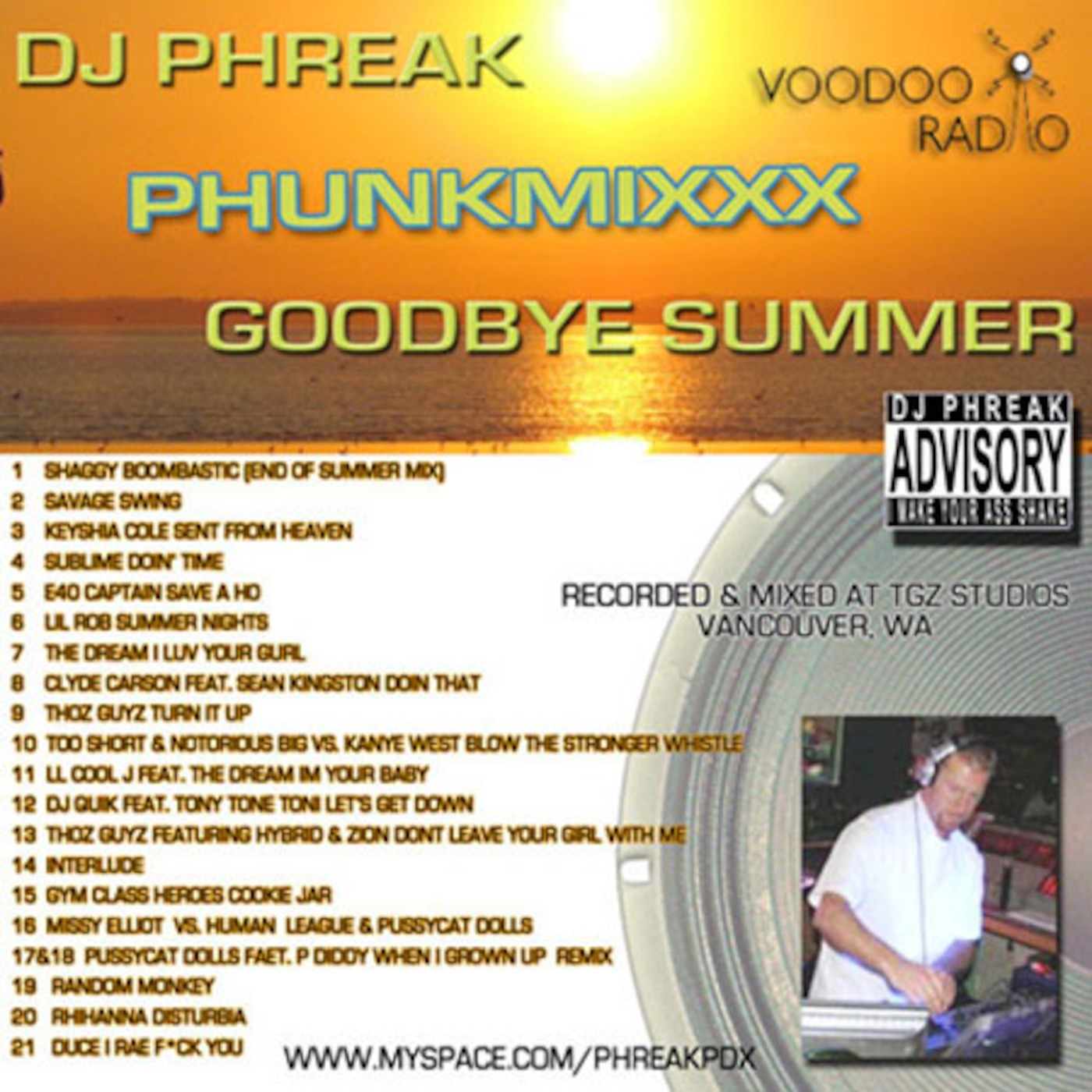 DJ Phreak PhunkMixxx: Fall 2008 (Goodbye Summer)