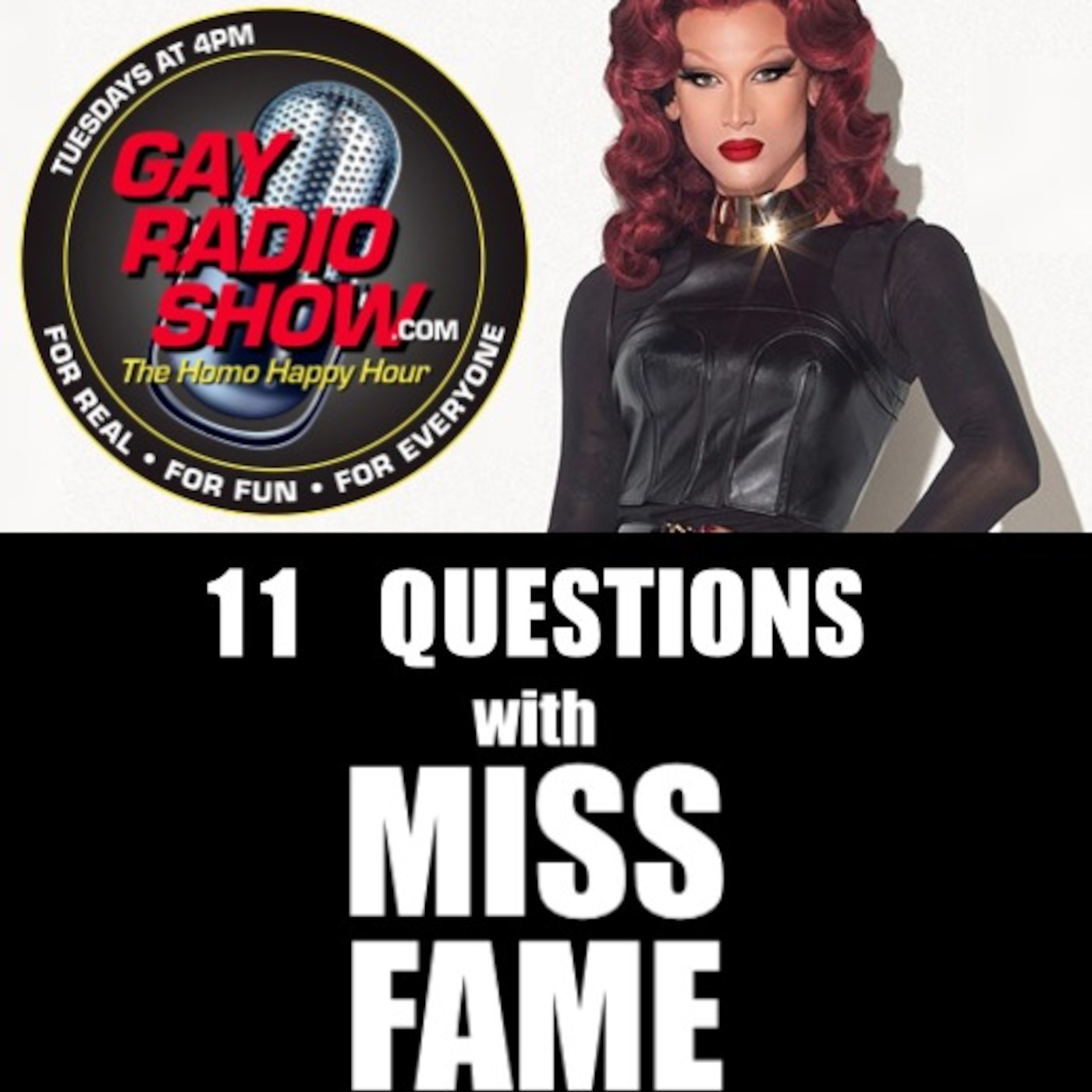 11 Questions with MISS FAME from Rupaul's Drag Race episode artwork