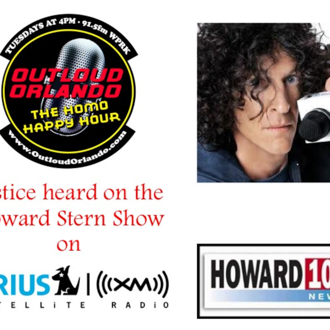 **JUSTICE and the KING OF ALL MEDIA: HOWARD STERN on SiriusXM radio** episode artwork