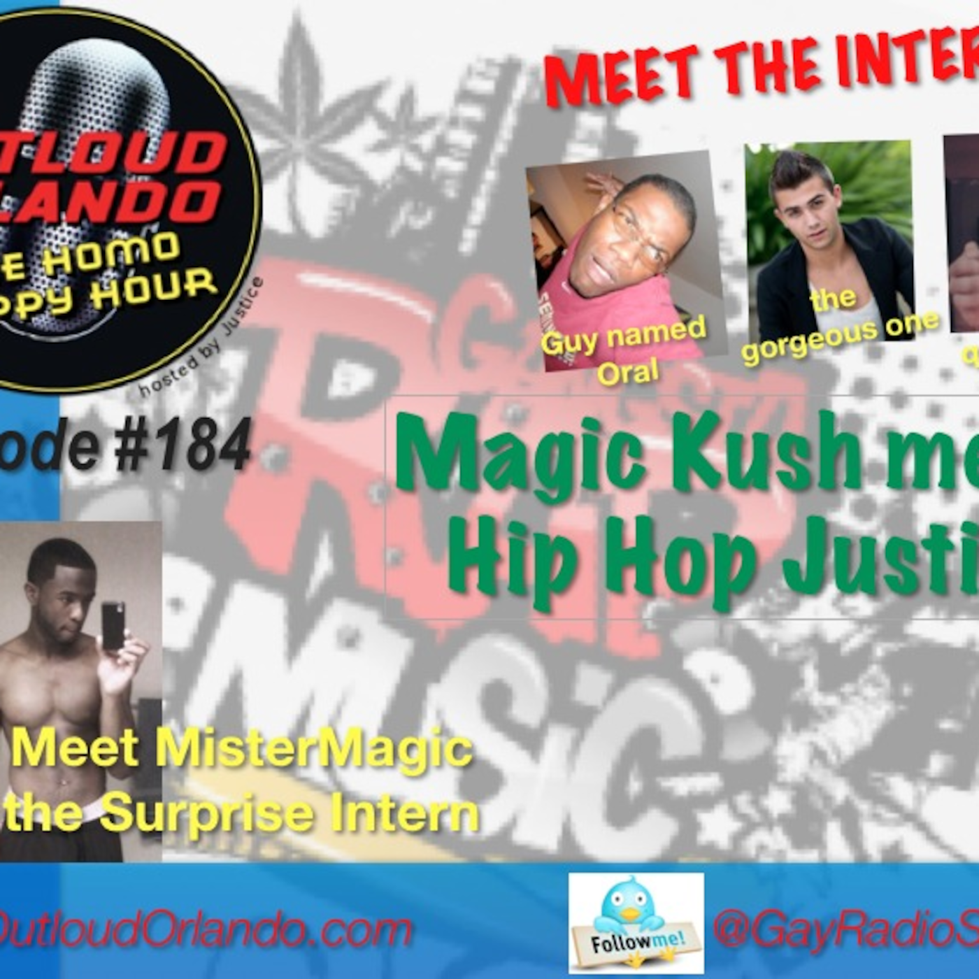 Ep. #184 - Magic Kush meets Hip Hop Justice / Is this the most racist show ever? episode artwork