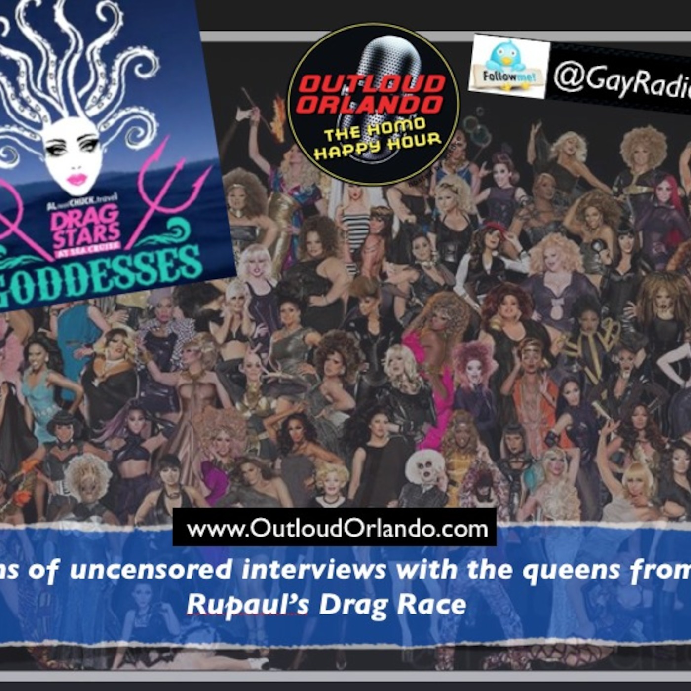 Uncensored at Sea with the Queens from Rupaul's Drag Race episode artwork