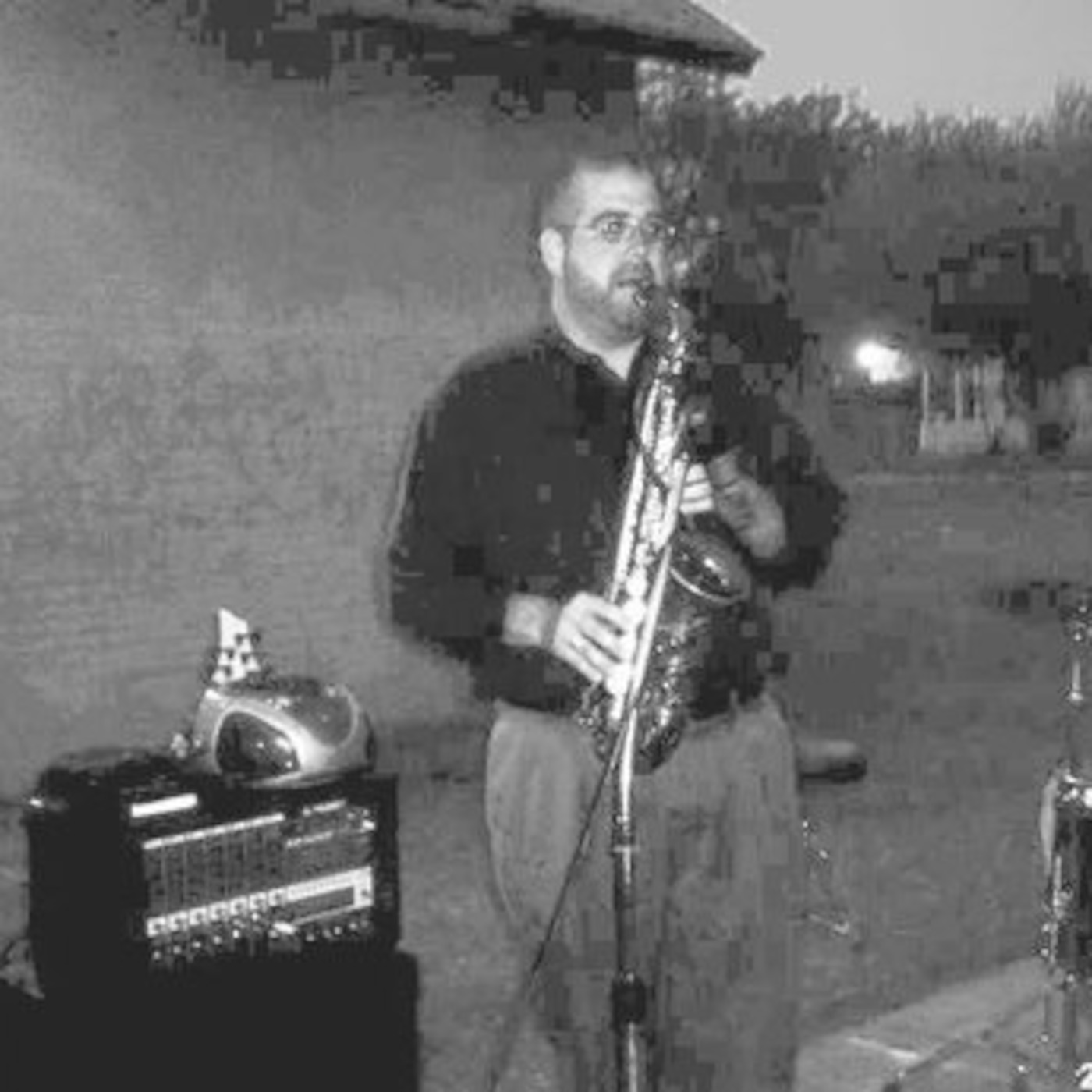 Edwin playing Amazing Grace