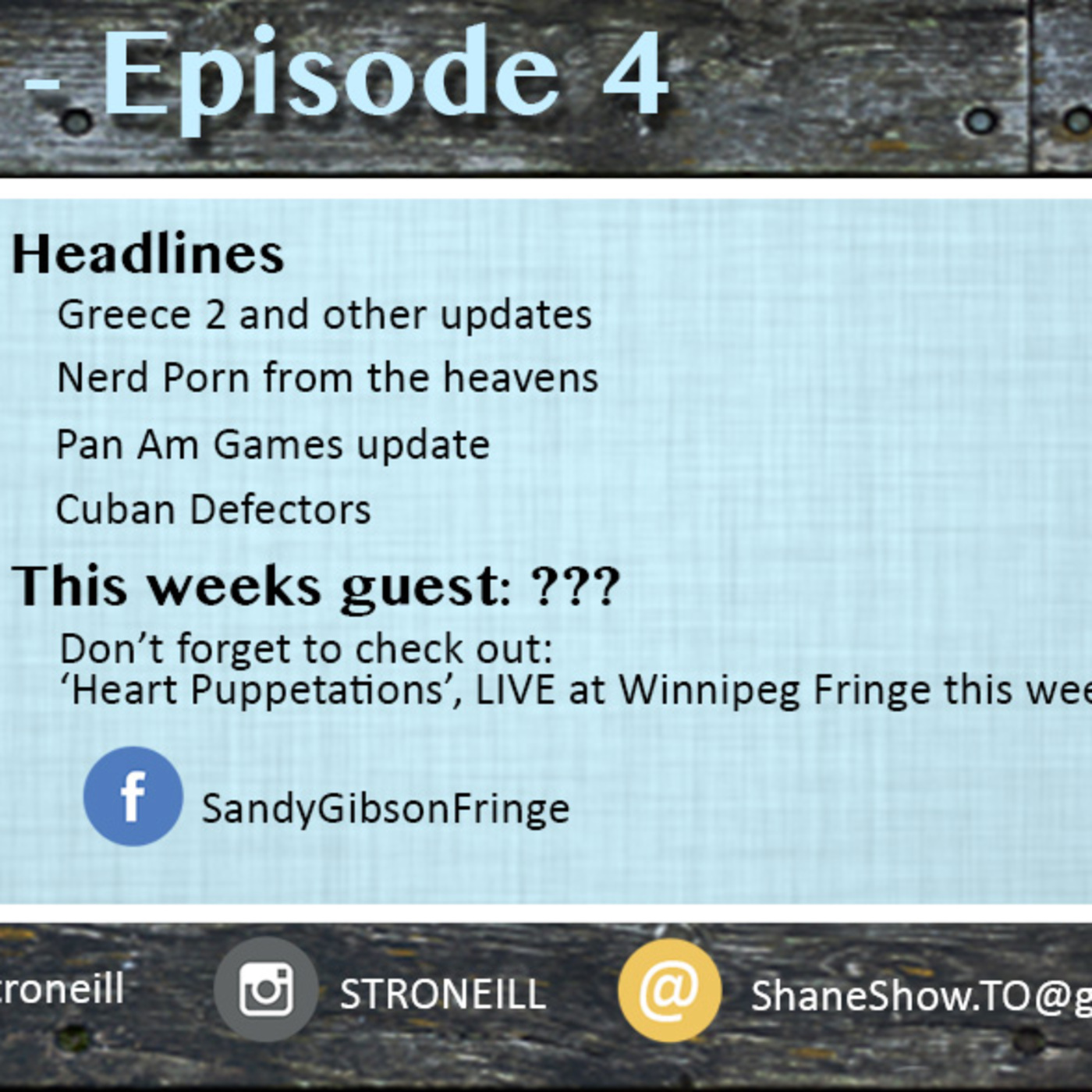Shane's Show - Ep. 4