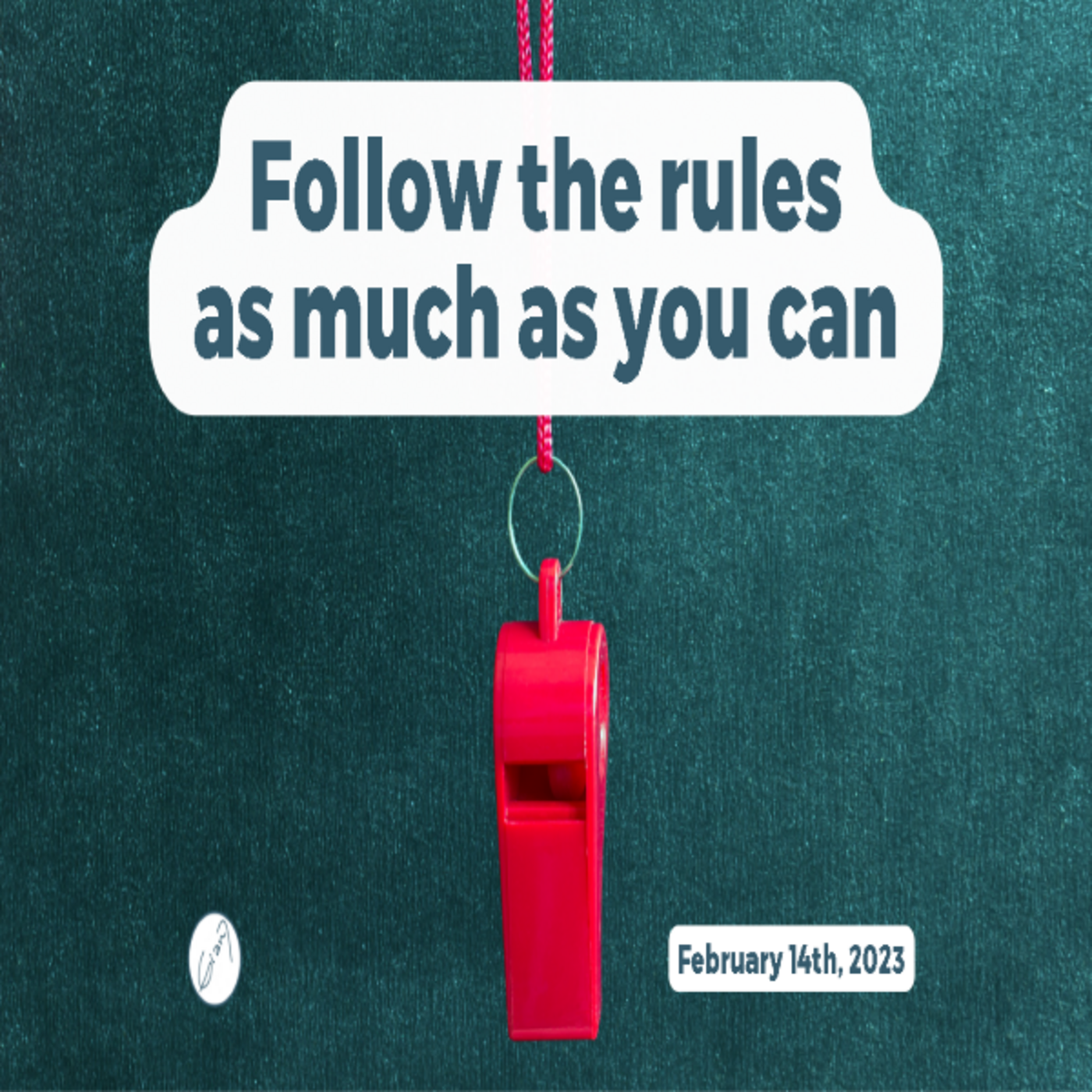 Episode 928: Follow the rules as much as you can episode artwork