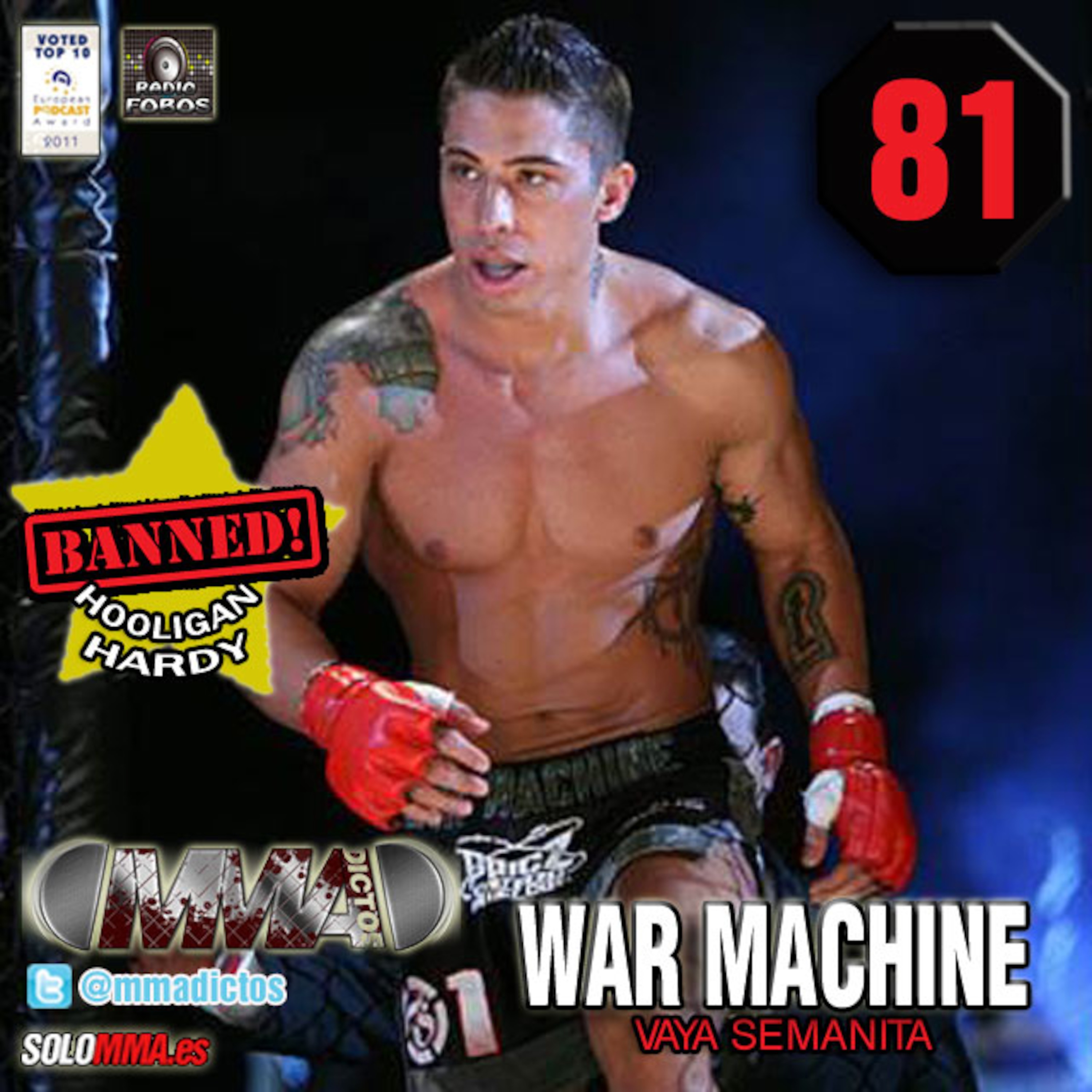 MMAdictos 81: War Machine episode artwork