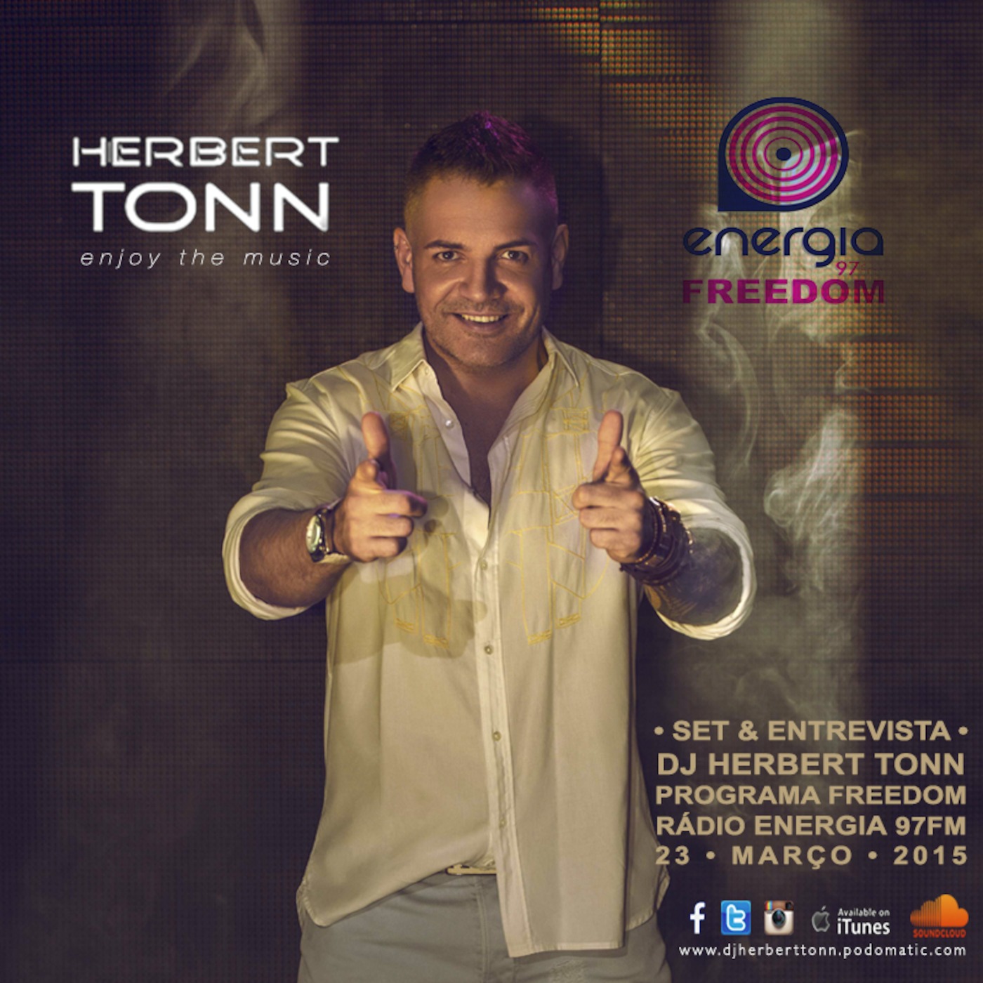 ENERGIA 97FM SET & INTERVIEW by DJ HERBERT TONN