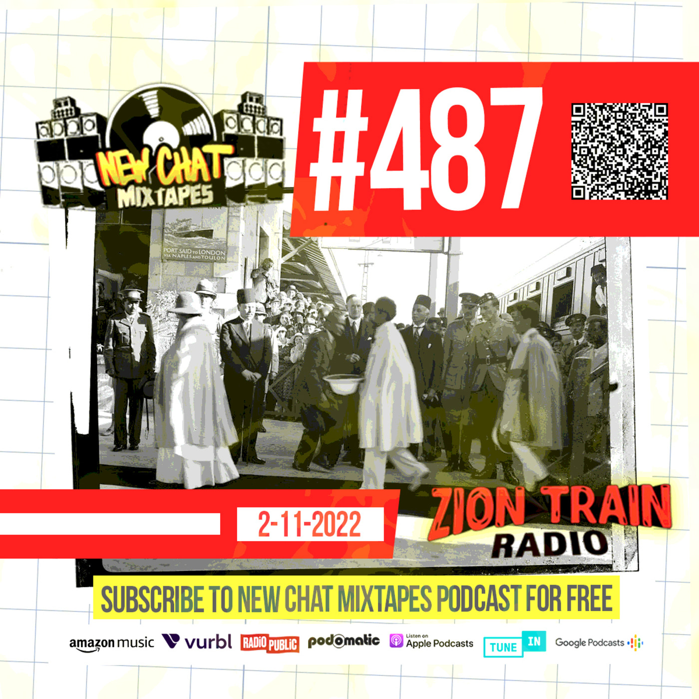 Episode 487: New Chat Mixtapes #487 - Zion Train Radio 2-11-2022 mix by DJ Pete Bodega