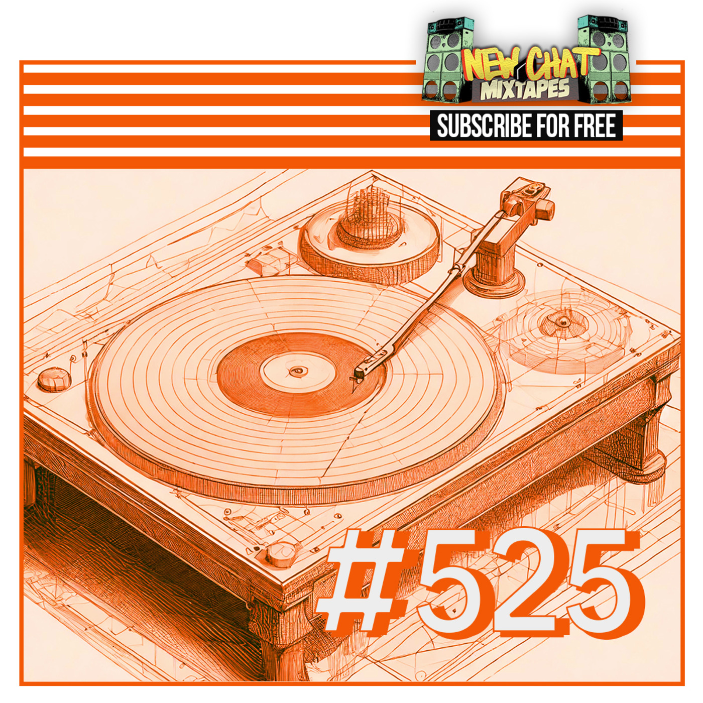 Episode 525: New Chat Mixtapes #525 - DJ PETE BODEGA - Everywhere We Go - March 2025