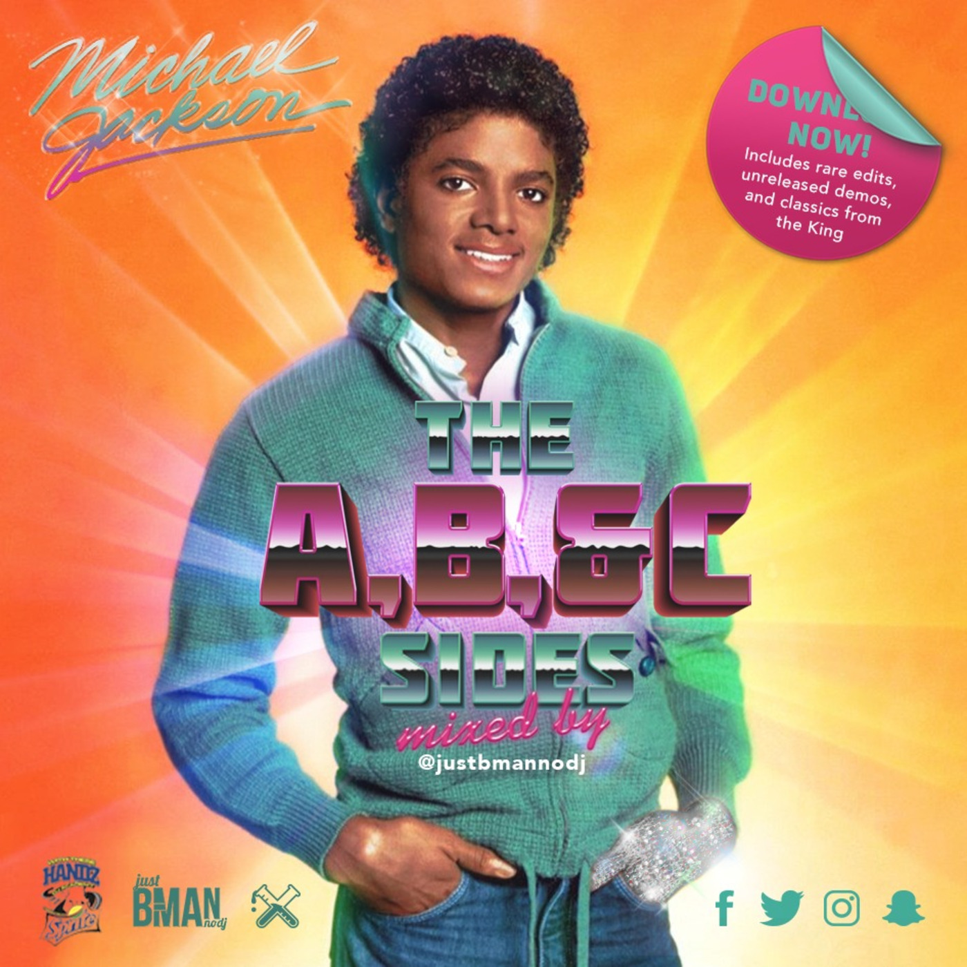 B-MAN X MICHAEL JACKSON - THE A, B, & C SIDES