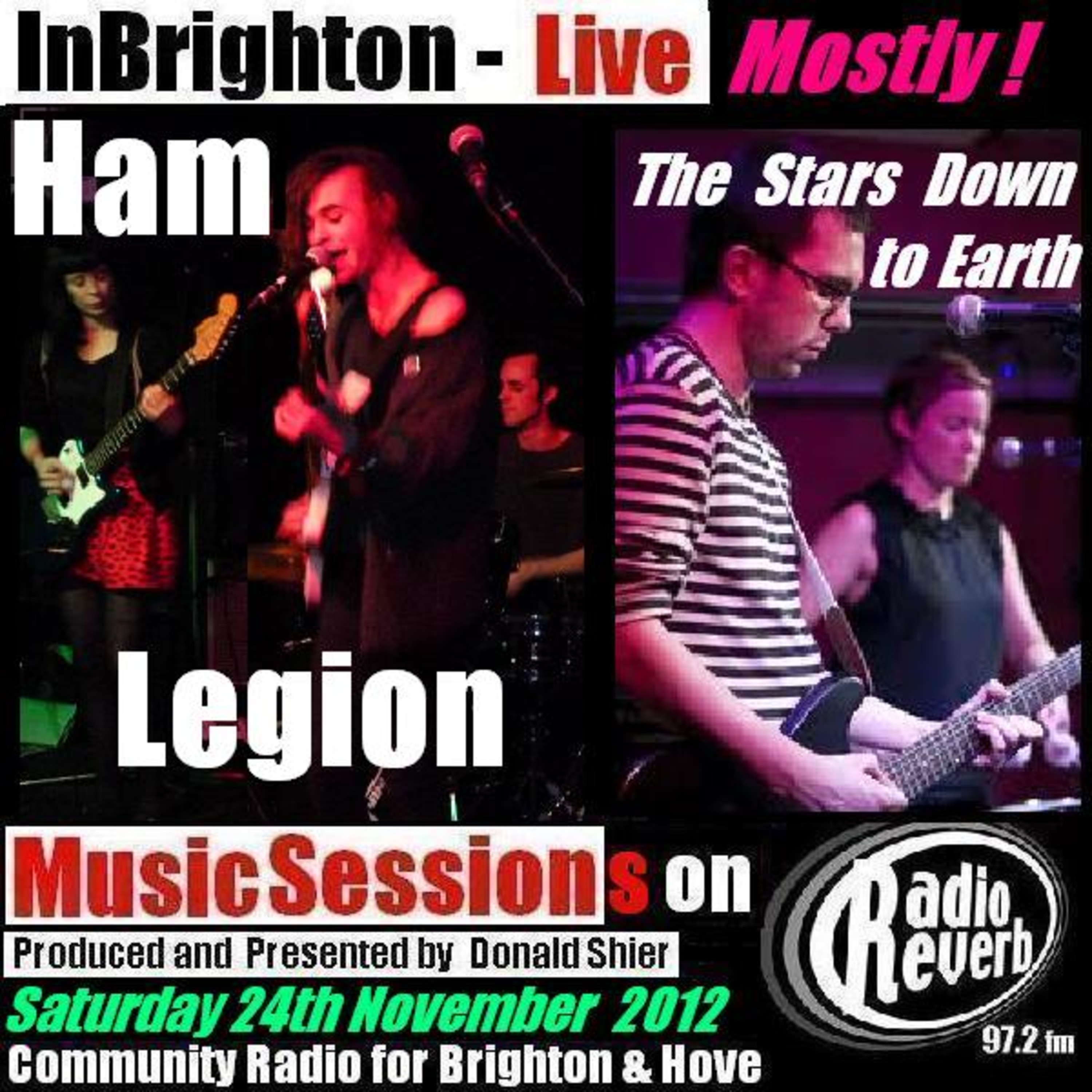 Ham Legion Live and The Stars Down to Earth recorded episode artwork